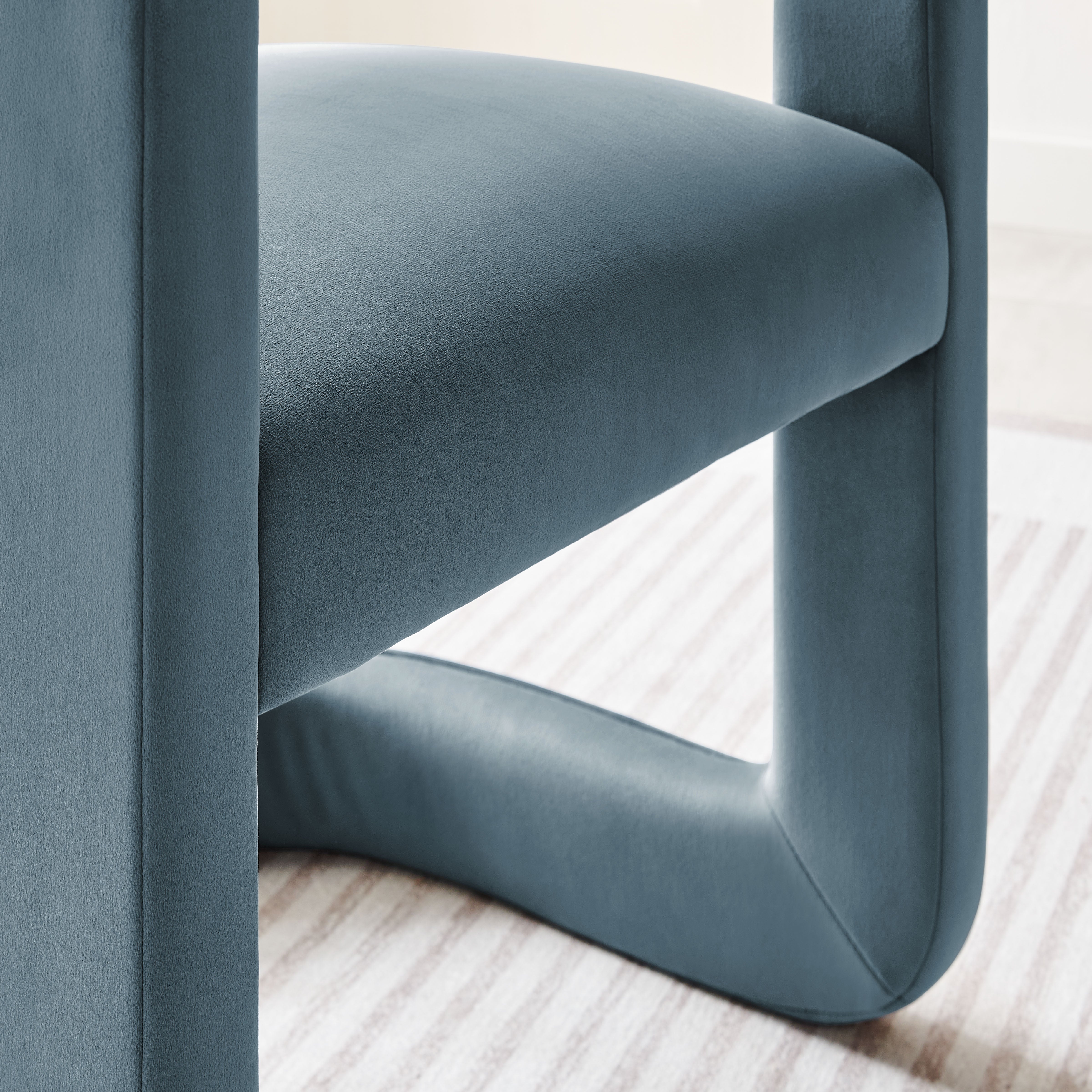 Modway Winslow Barrel Performance Velvet Dining Chair