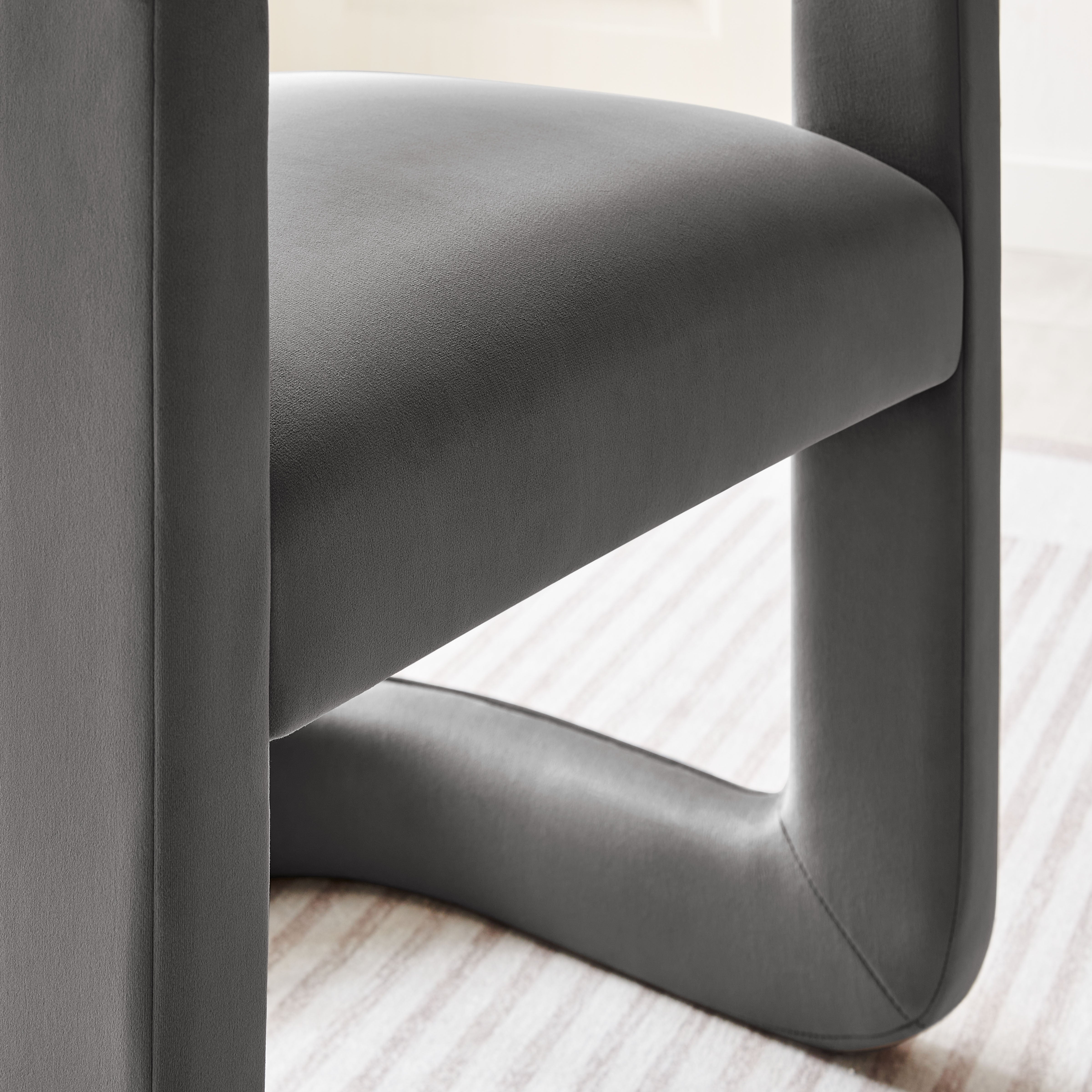 Modway Winslow Barrel Performance Velvet Dining Chair