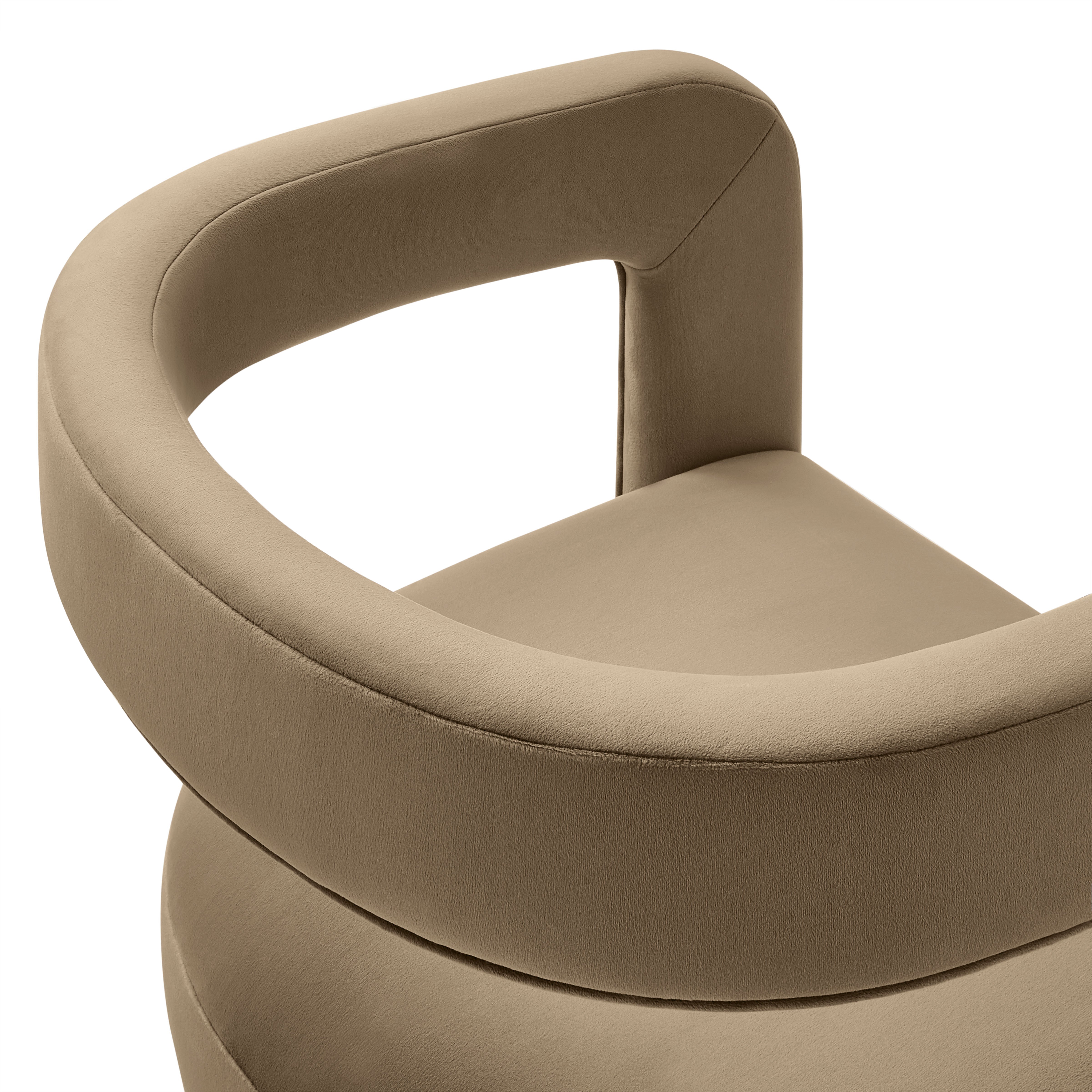 Modway Winslow Barrel Performance Velvet Dining Chair