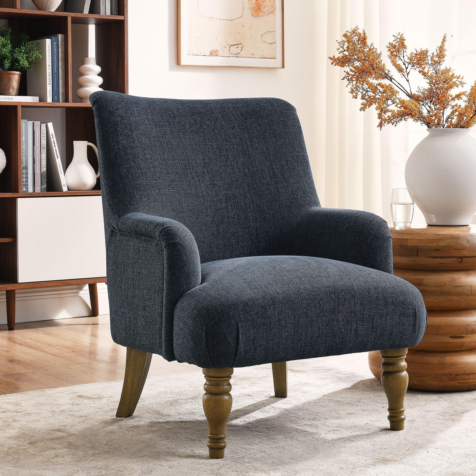 Modway Ellington Fabric Upholstered Accent Armchair