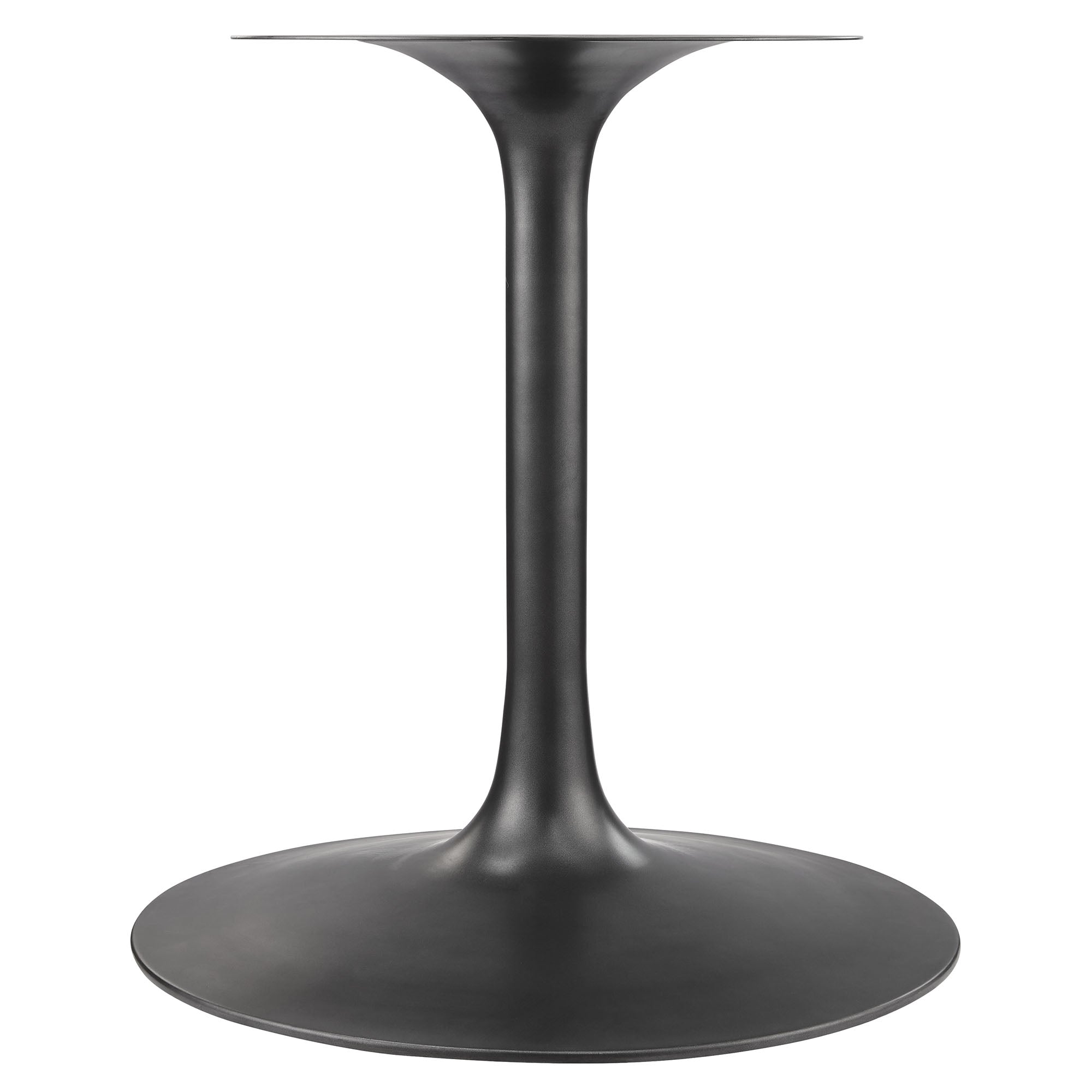 Modway Lippa 48" Round Pedestal Solid Wood Dining Table