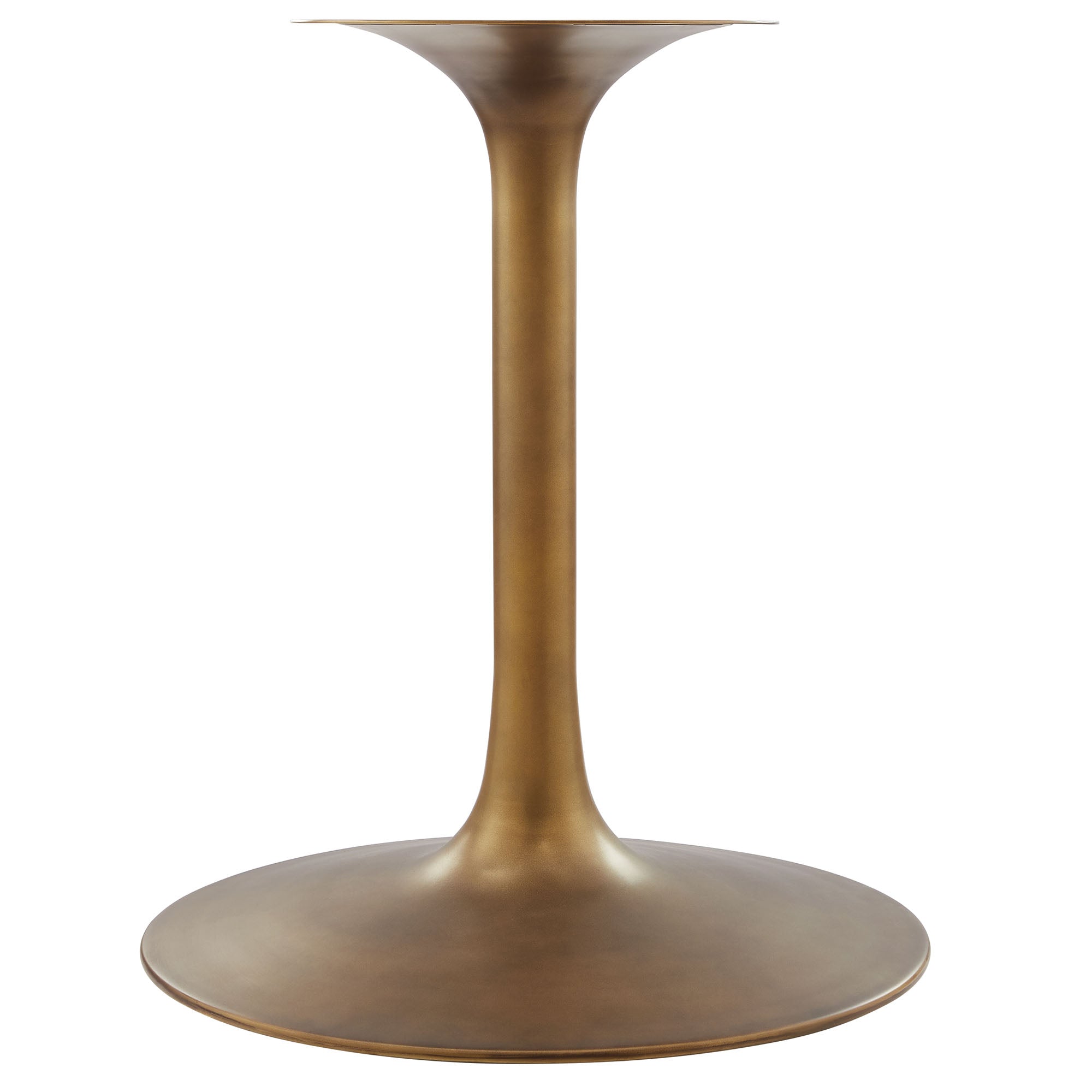 Modway Lippa 60" Round Pedestal Solid Wood Dining Table