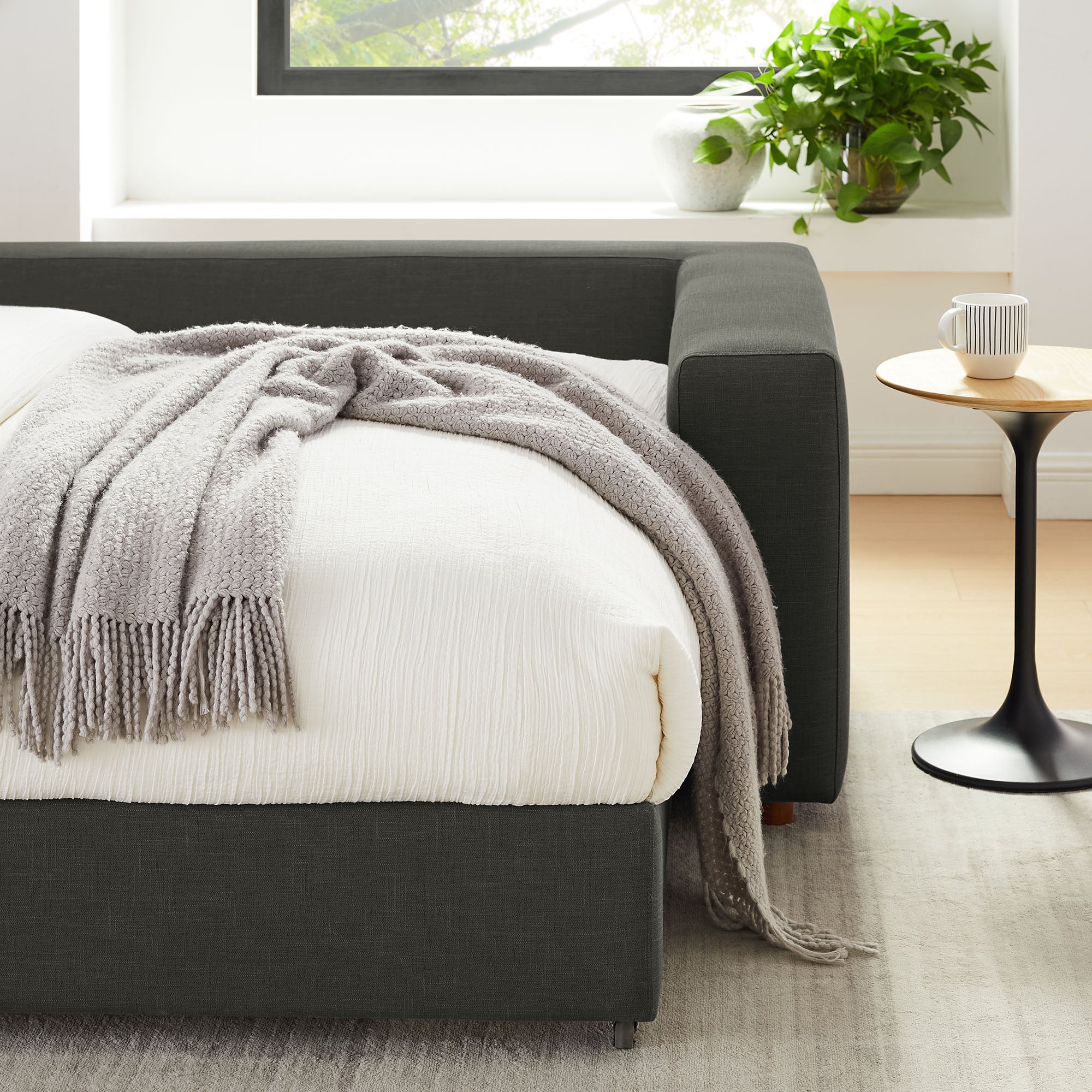 Modway Commix Down Filled Overstuffed Sleeper Sofa