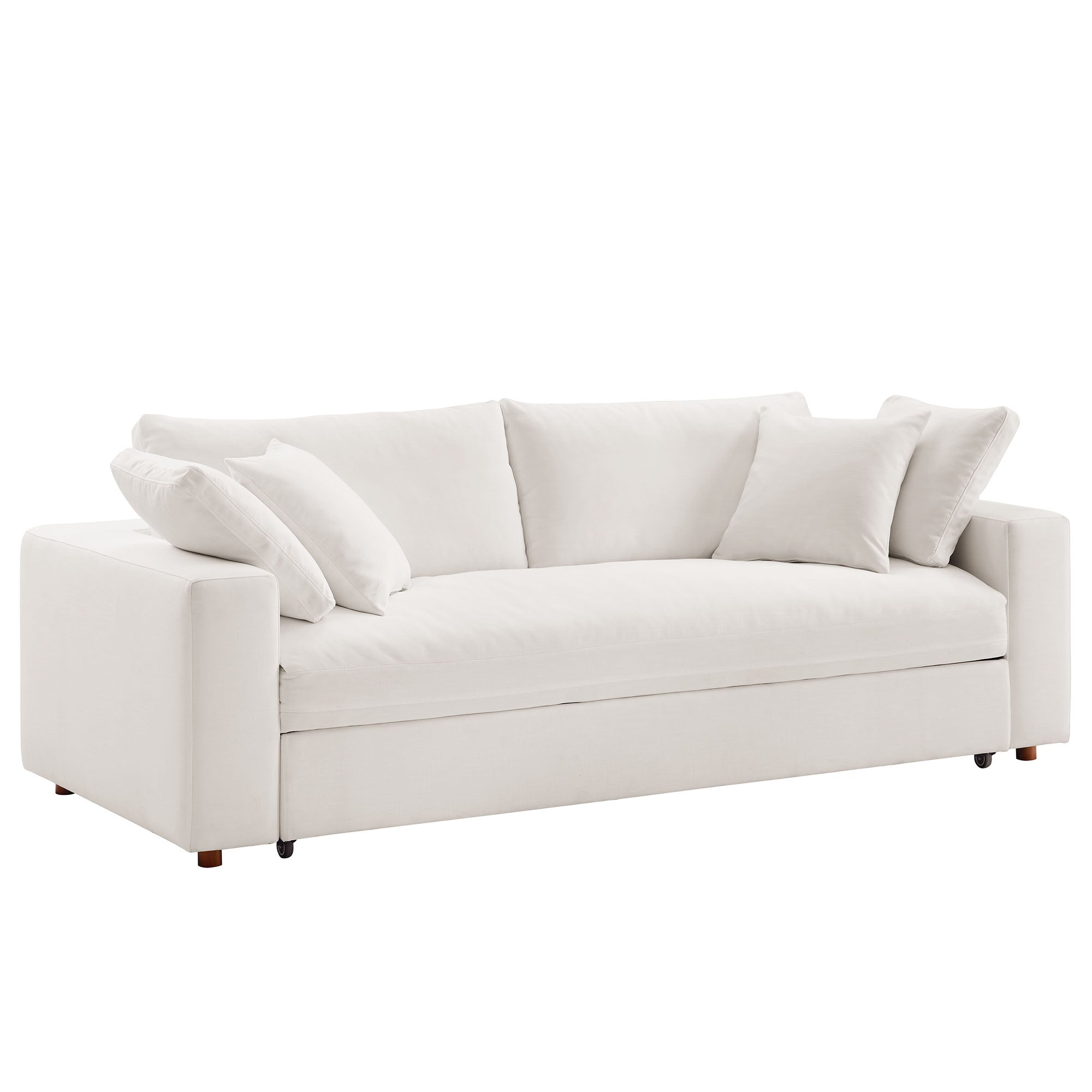 Modway Commix Down Filled Overstuffed Sleeper Sofa