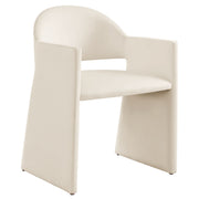 Talia Performance Velvet Dining Armchair