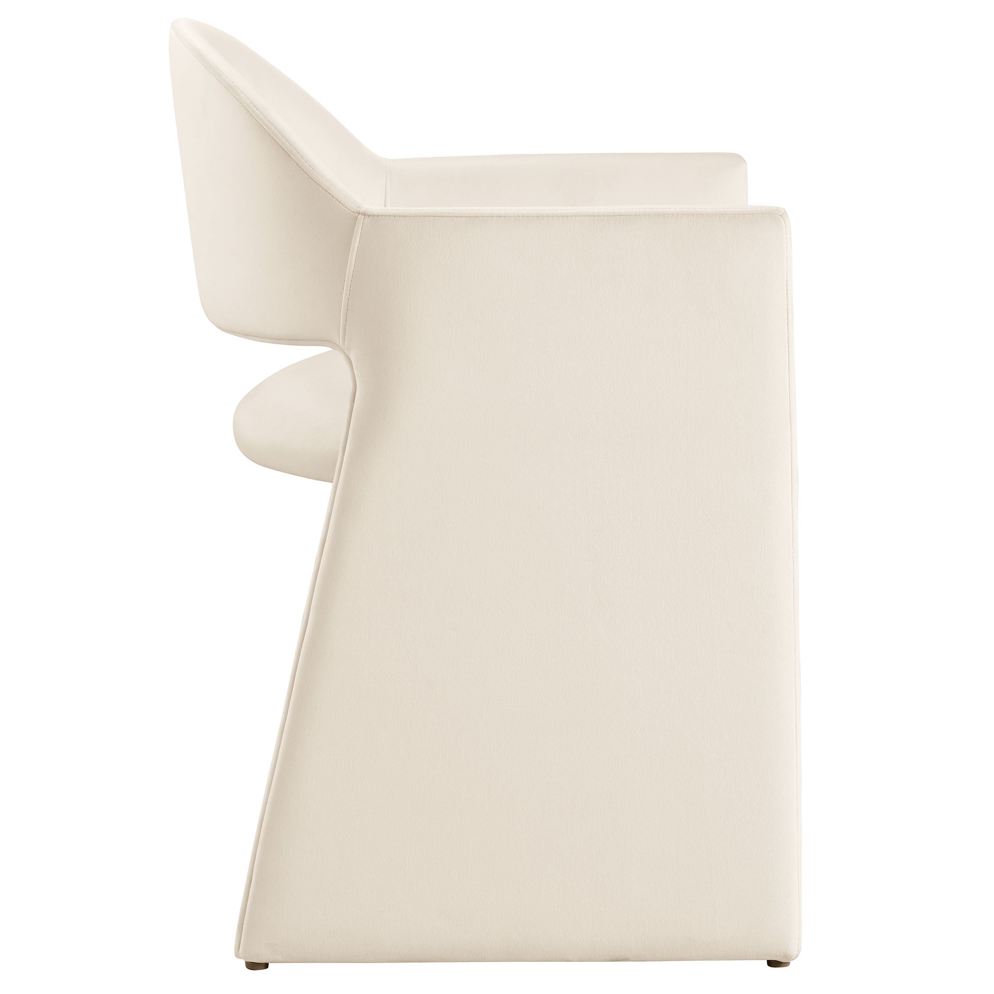 Talia Performance Velvet Dining Armchair
