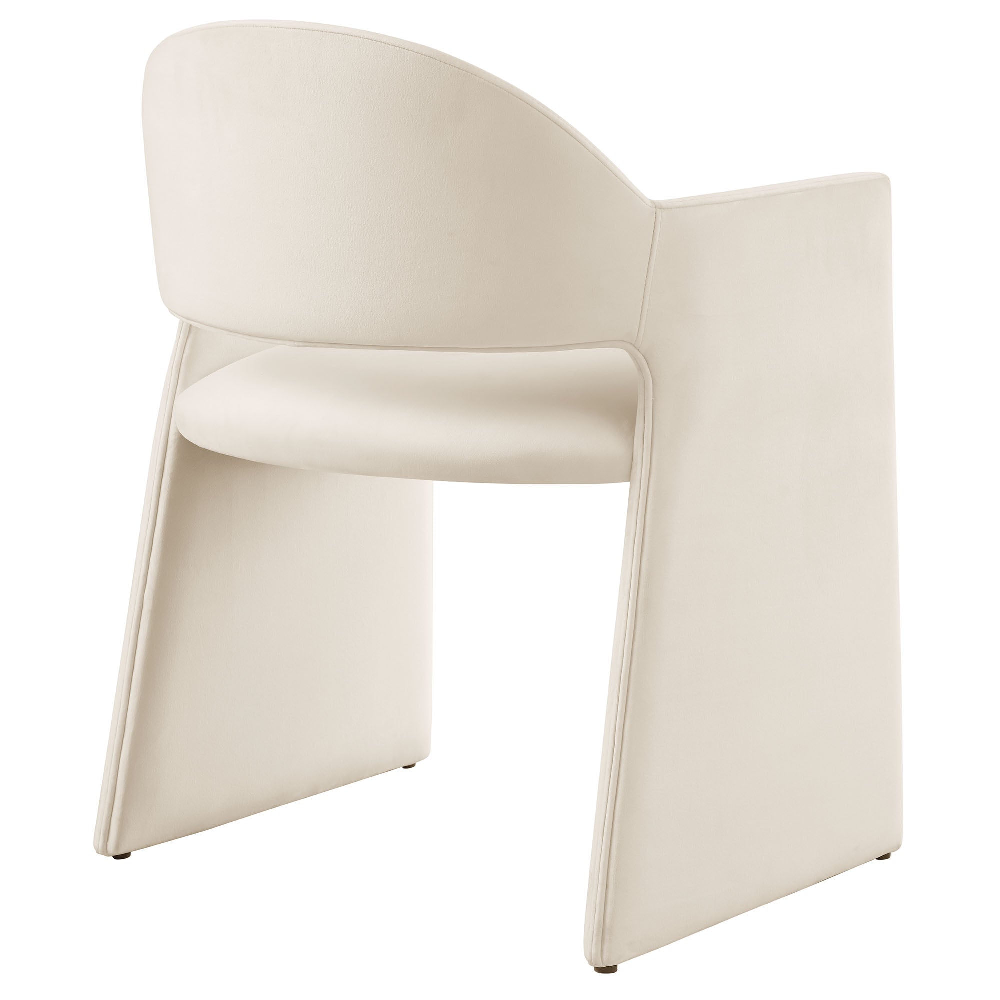 Talia Performance Velvet Dining Armchair