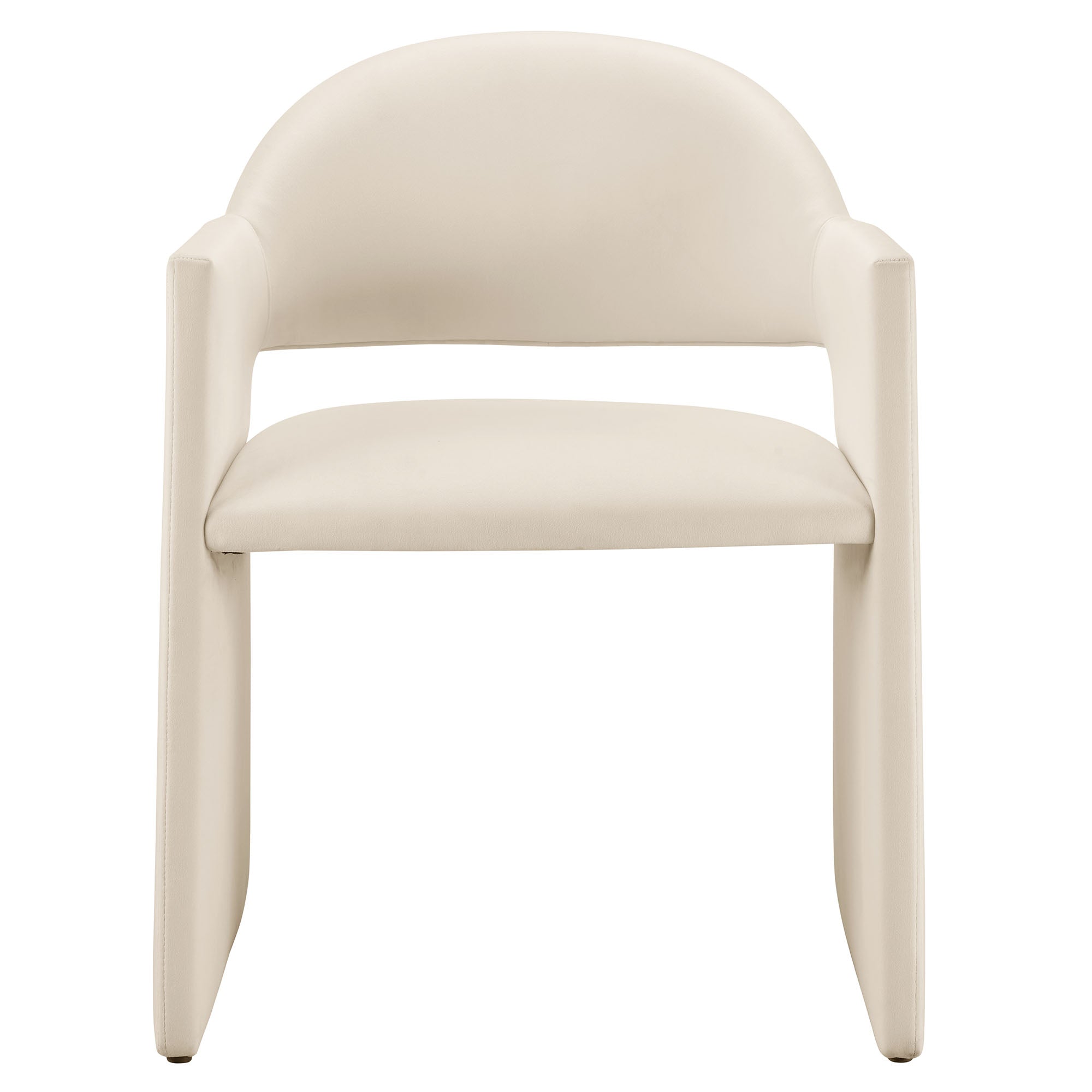Talia Performance Velvet Dining Armchair