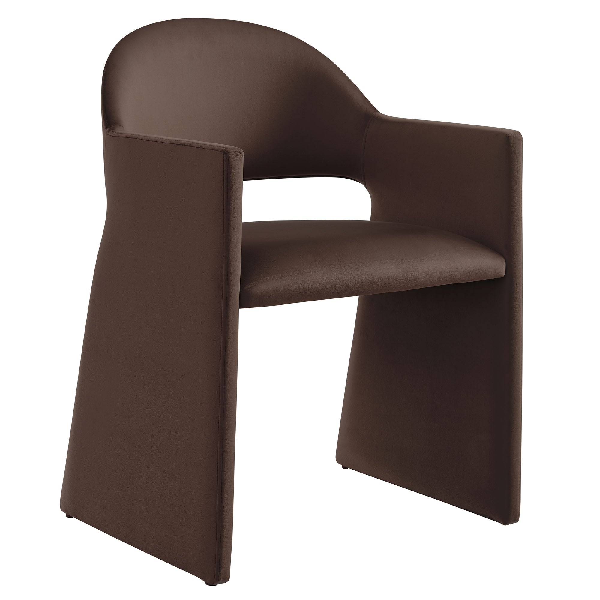 Talia Performance Velvet Dining Armchair