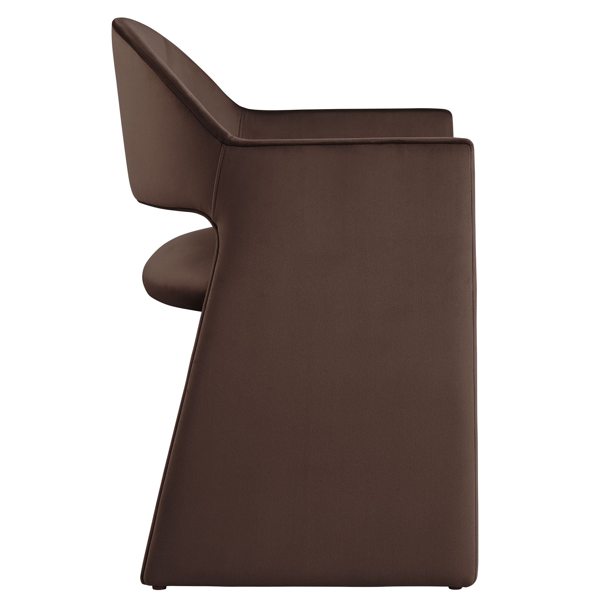 Talia Performance Velvet Dining Armchair
