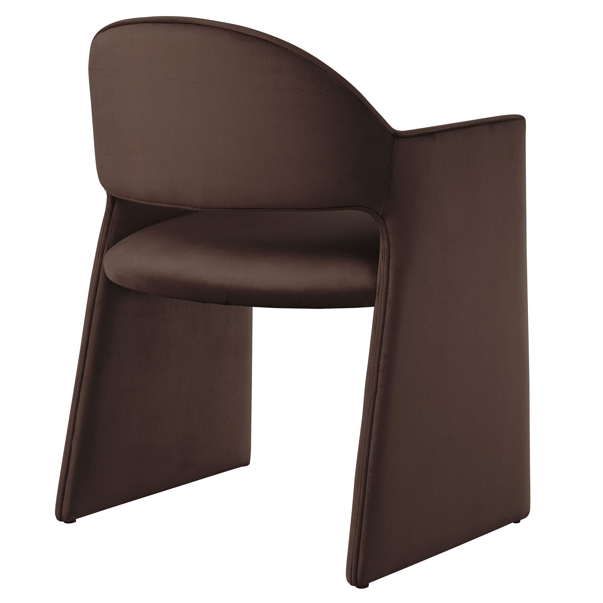 Talia Performance Velvet Dining Armchair