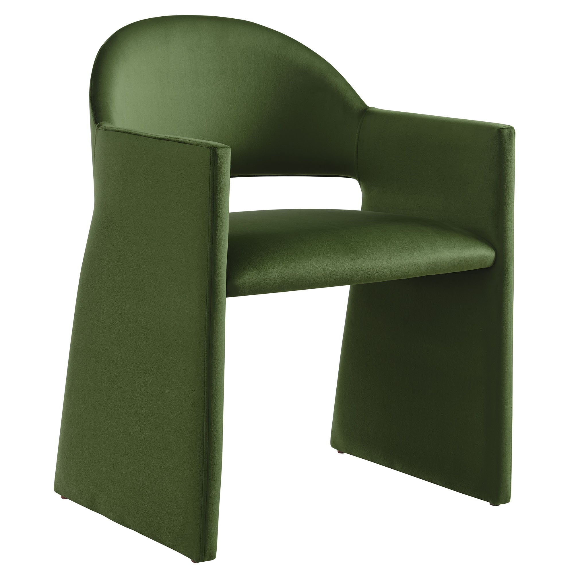 Talia Performance Velvet Dining Armchair