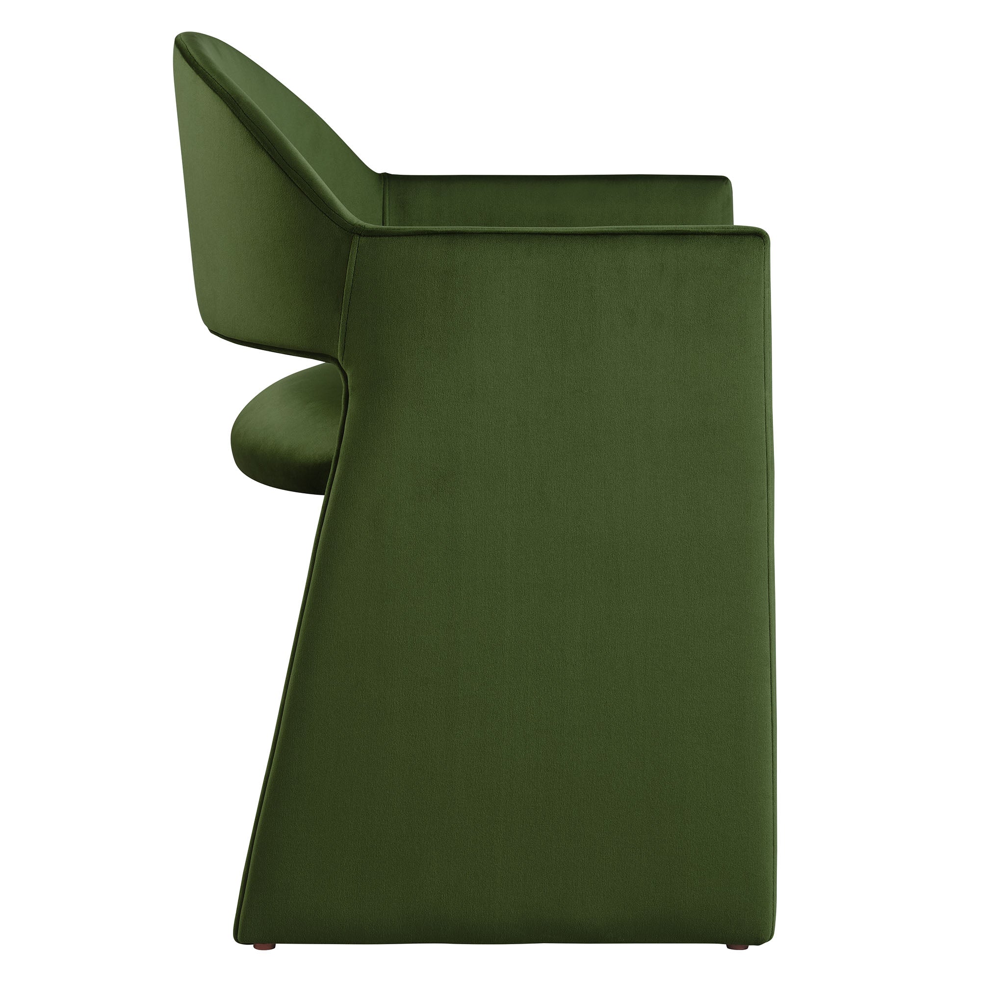 Talia Performance Velvet Dining Armchair