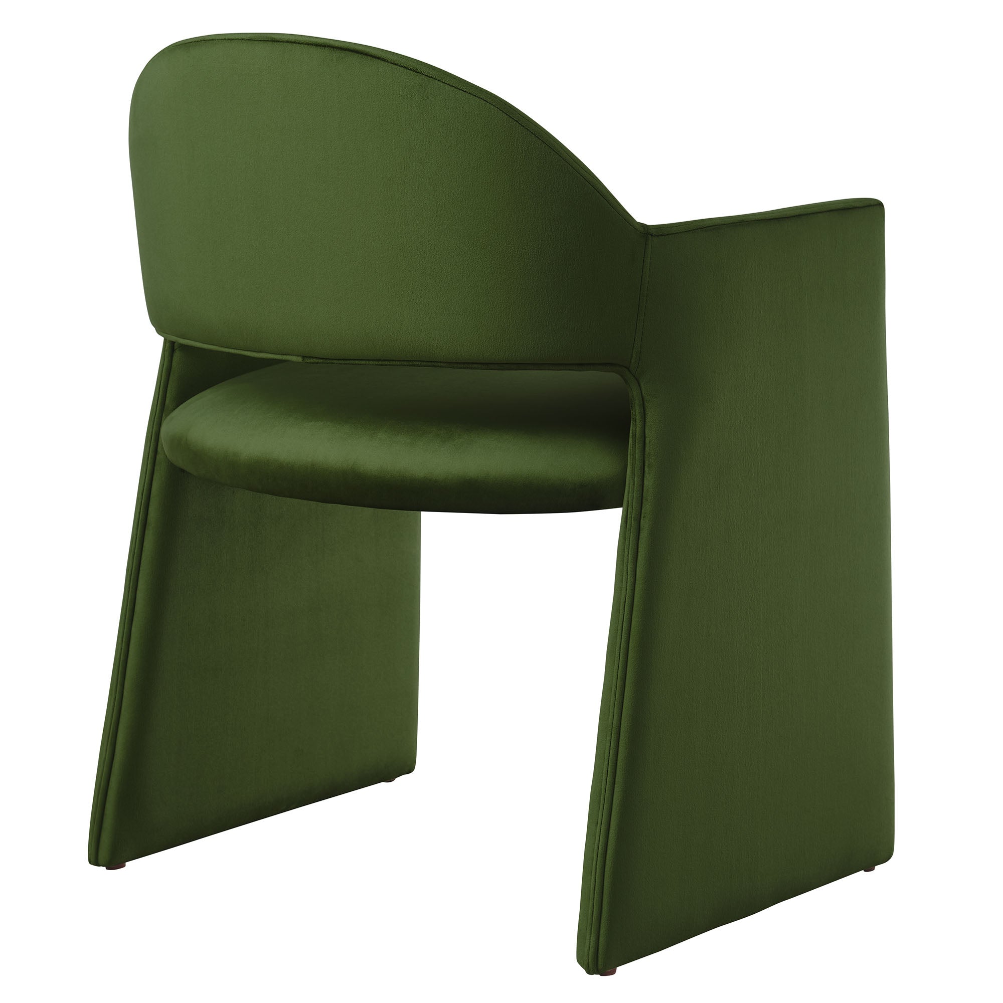 Talia Performance Velvet Dining Armchair