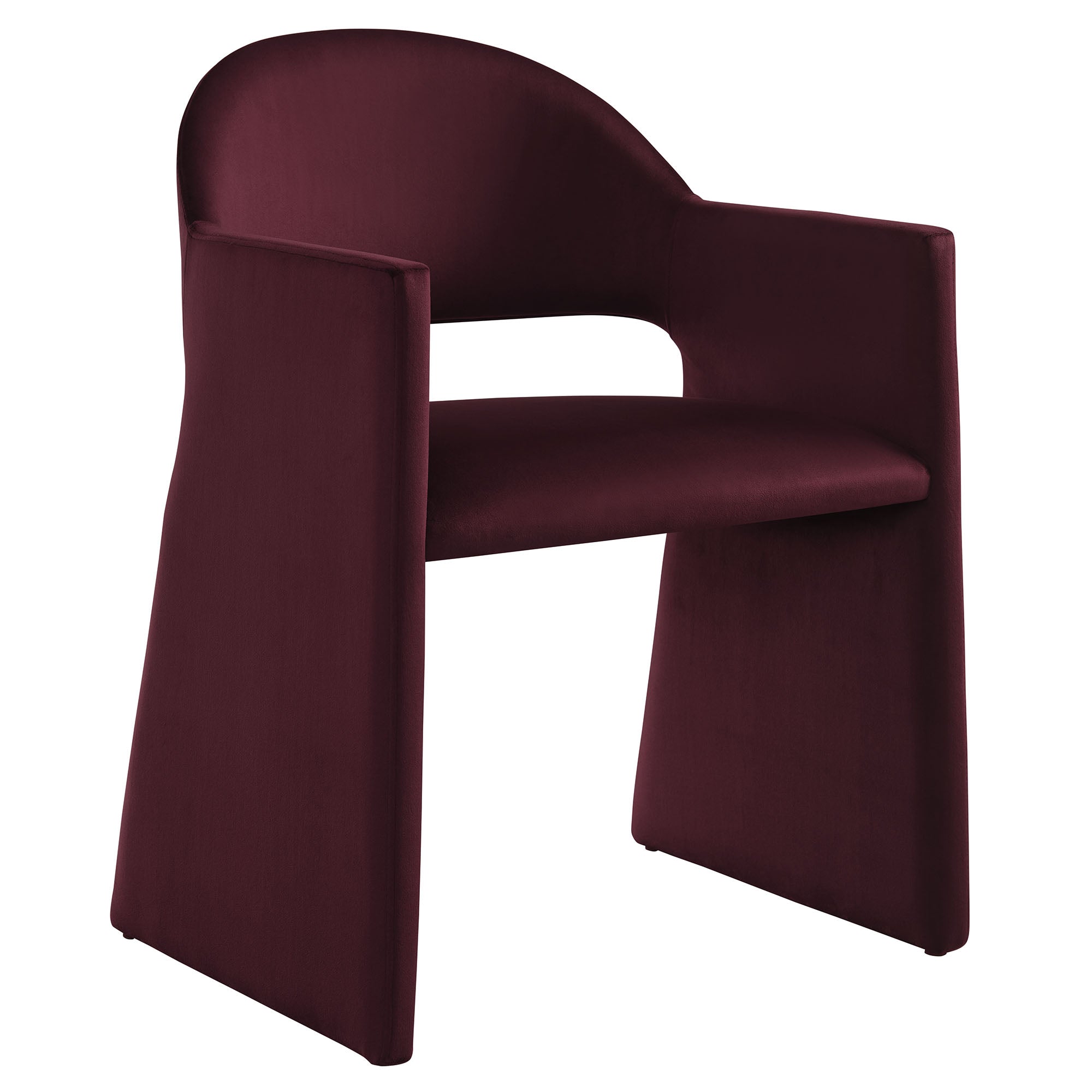 Talia Performance Velvet Dining Armchair