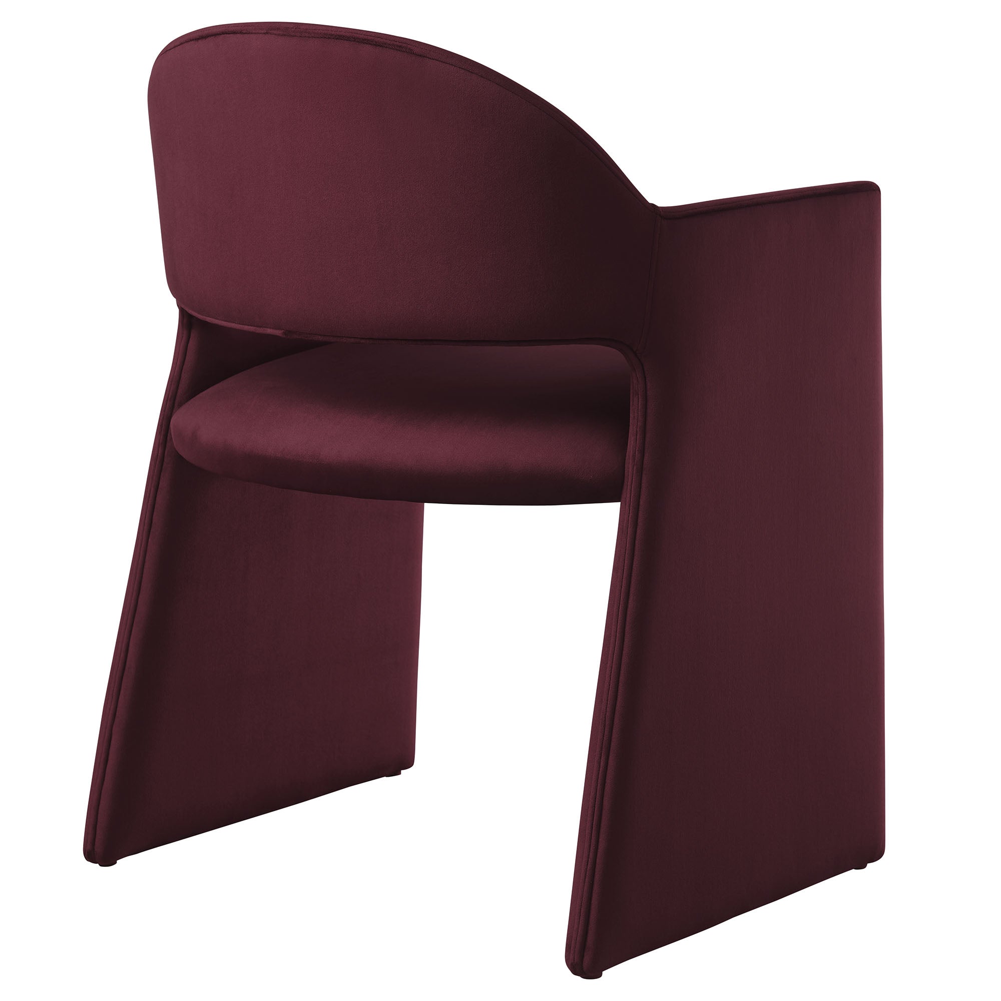 Talia Performance Velvet Dining Armchair
