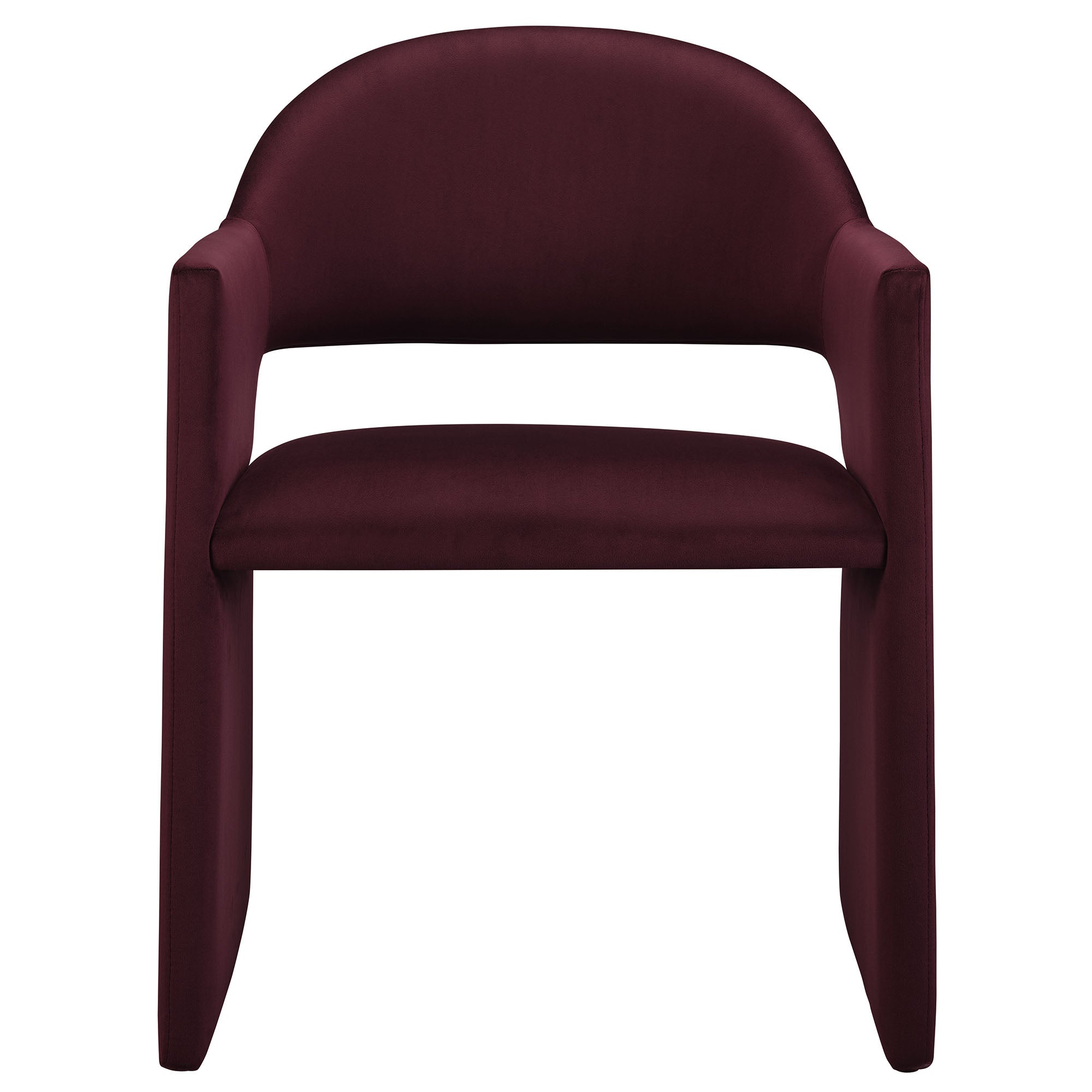 Talia Performance Velvet Dining Armchair