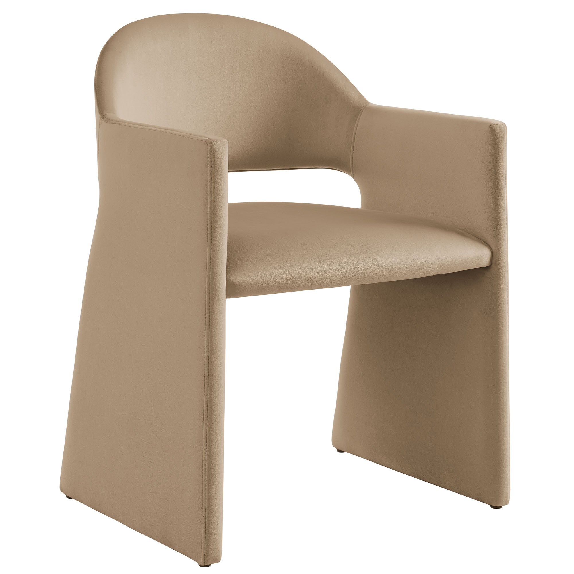 Talia Performance Velvet Dining Armchair