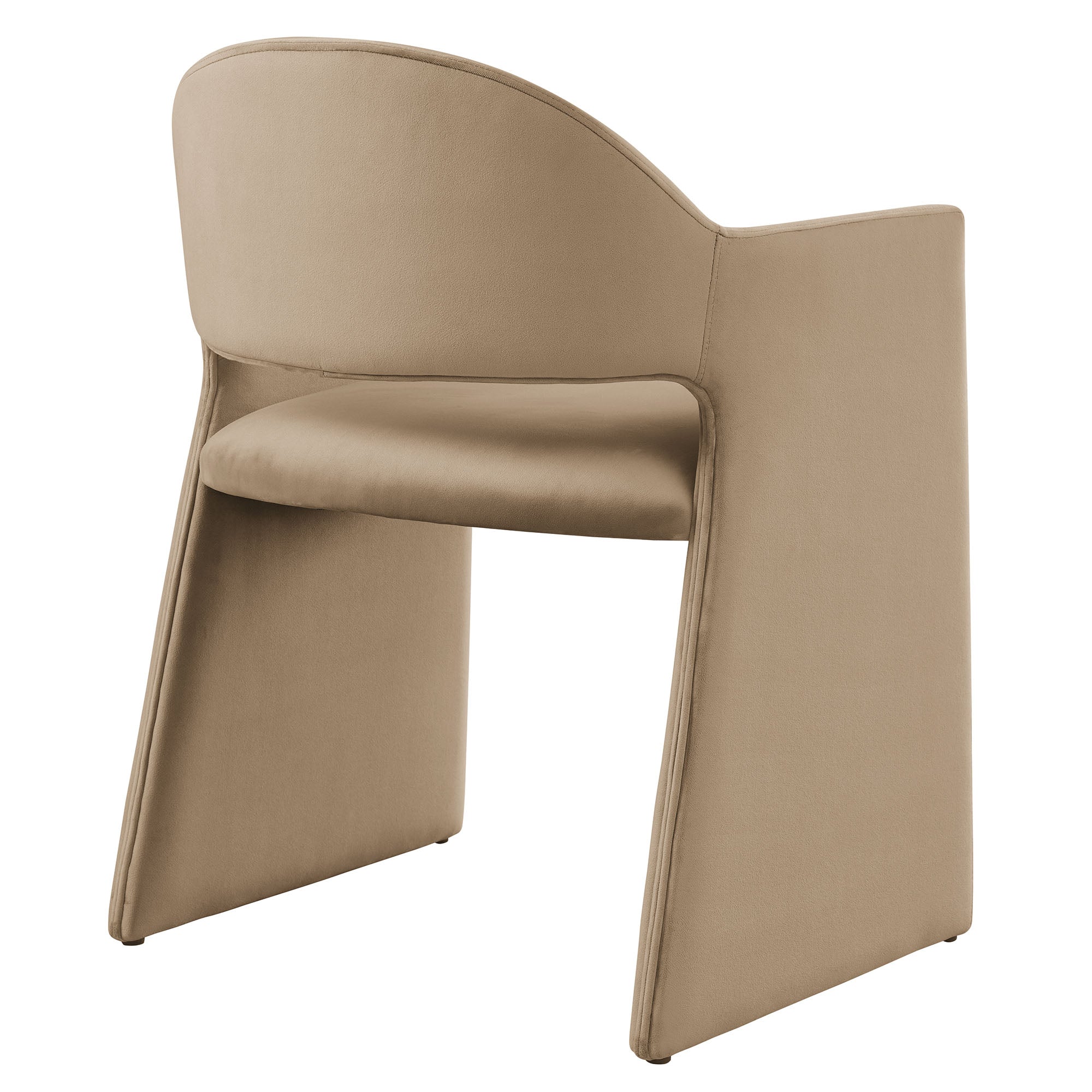 Talia Performance Velvet Dining Armchair