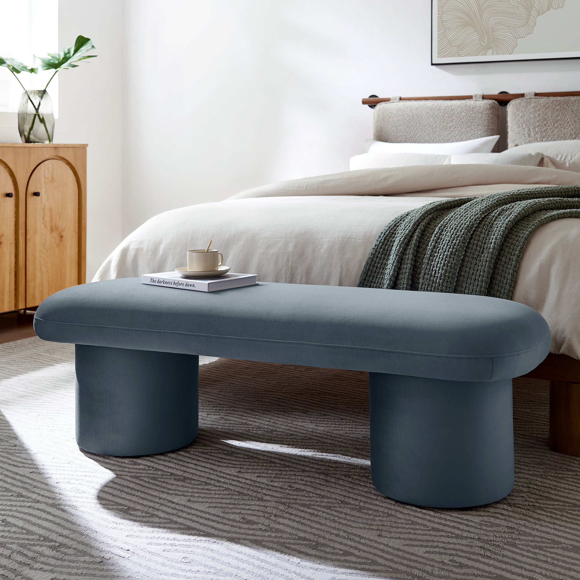 Modway Orla Performance Velvet Bench