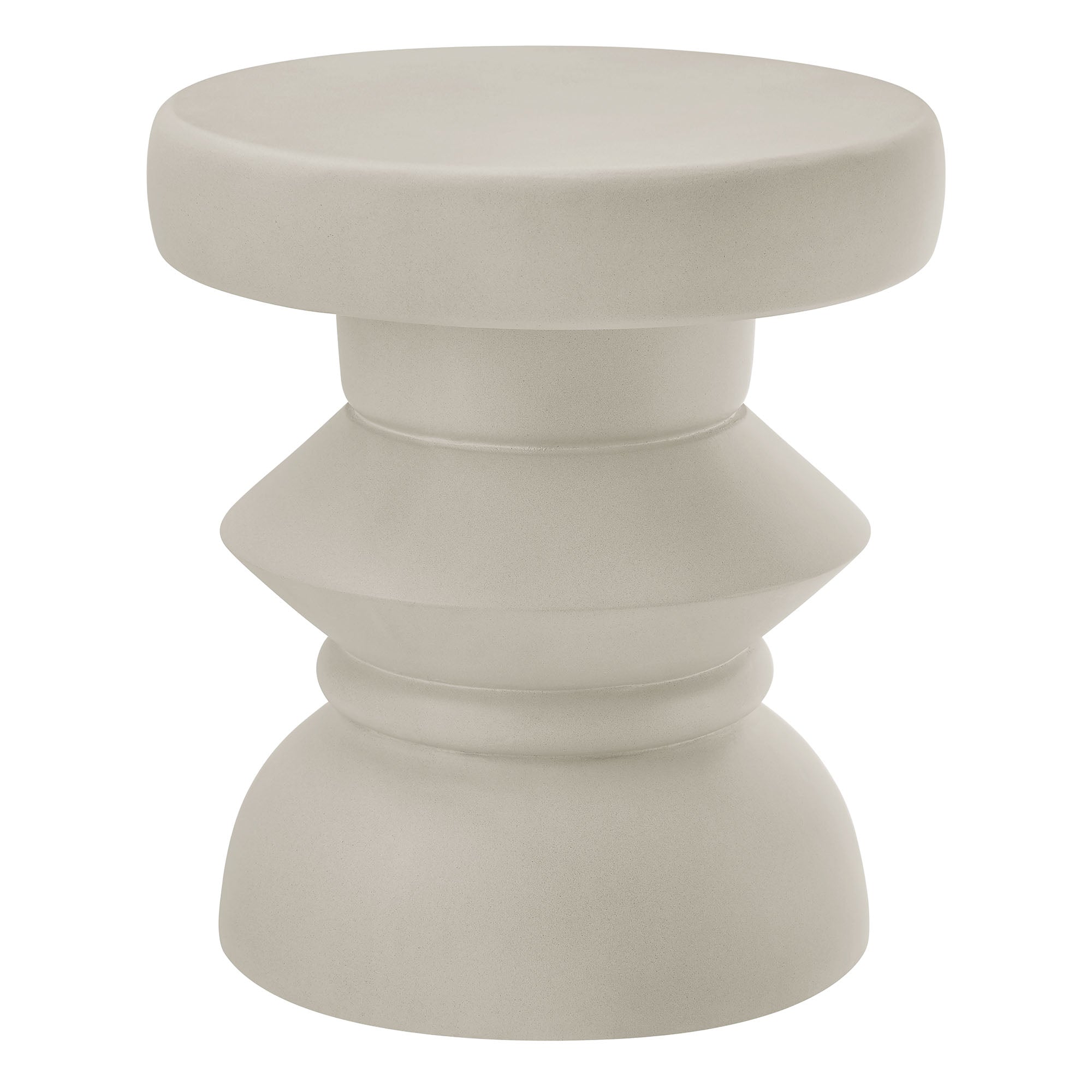 Modway Terza Indoor - Outdoor Patio Concrete Side Table