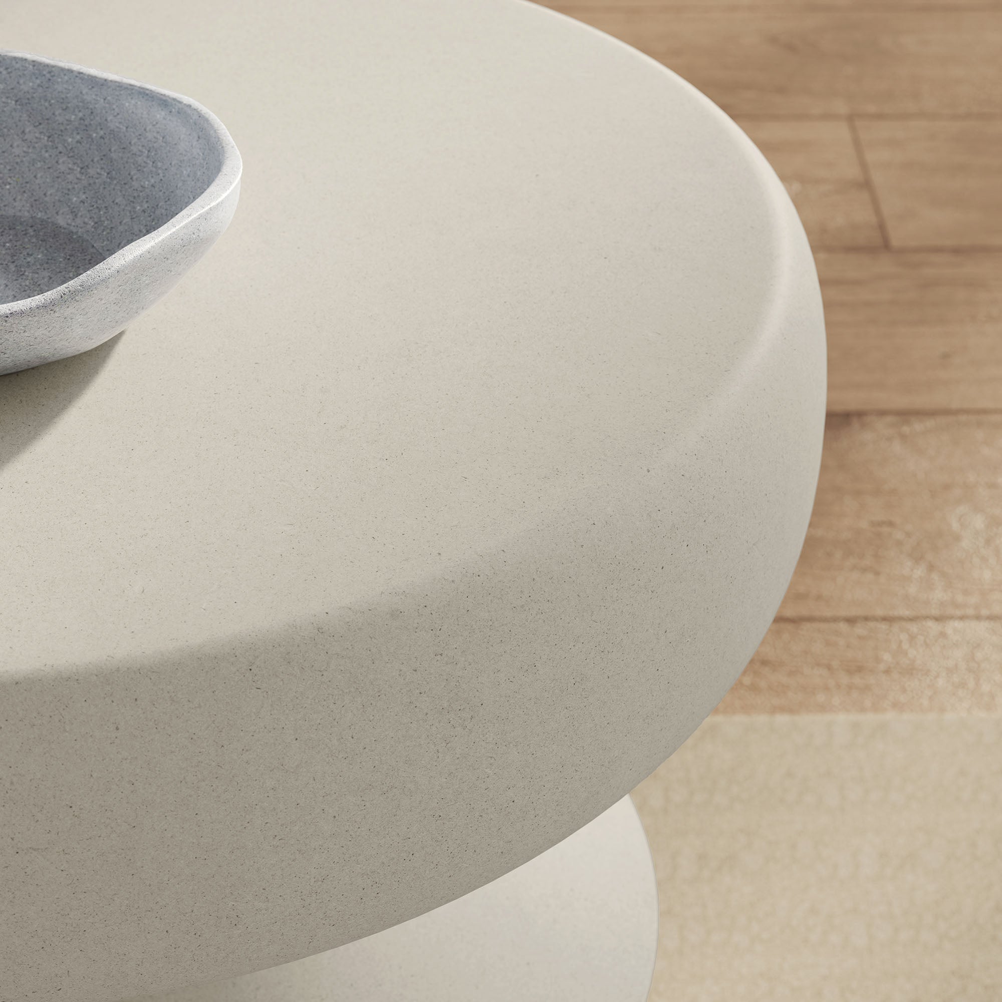 Modway Terza Indoor - Outdoor Patio Concrete Side Table