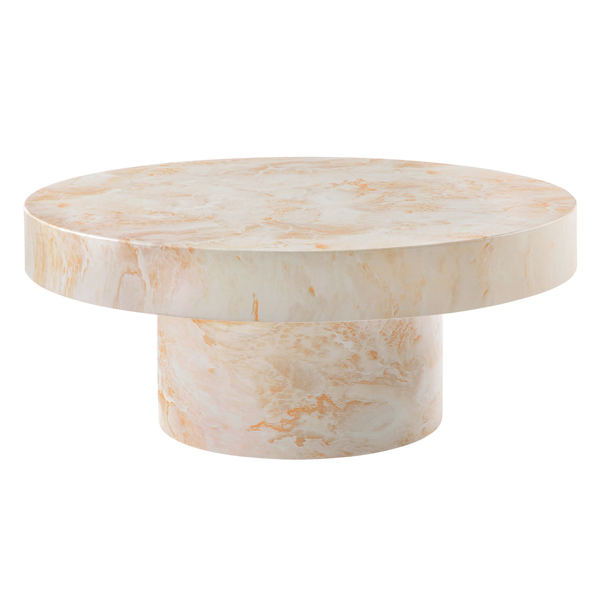 Modway Alora Indoor - Outdoor Patio Concrete Round Coffee Table