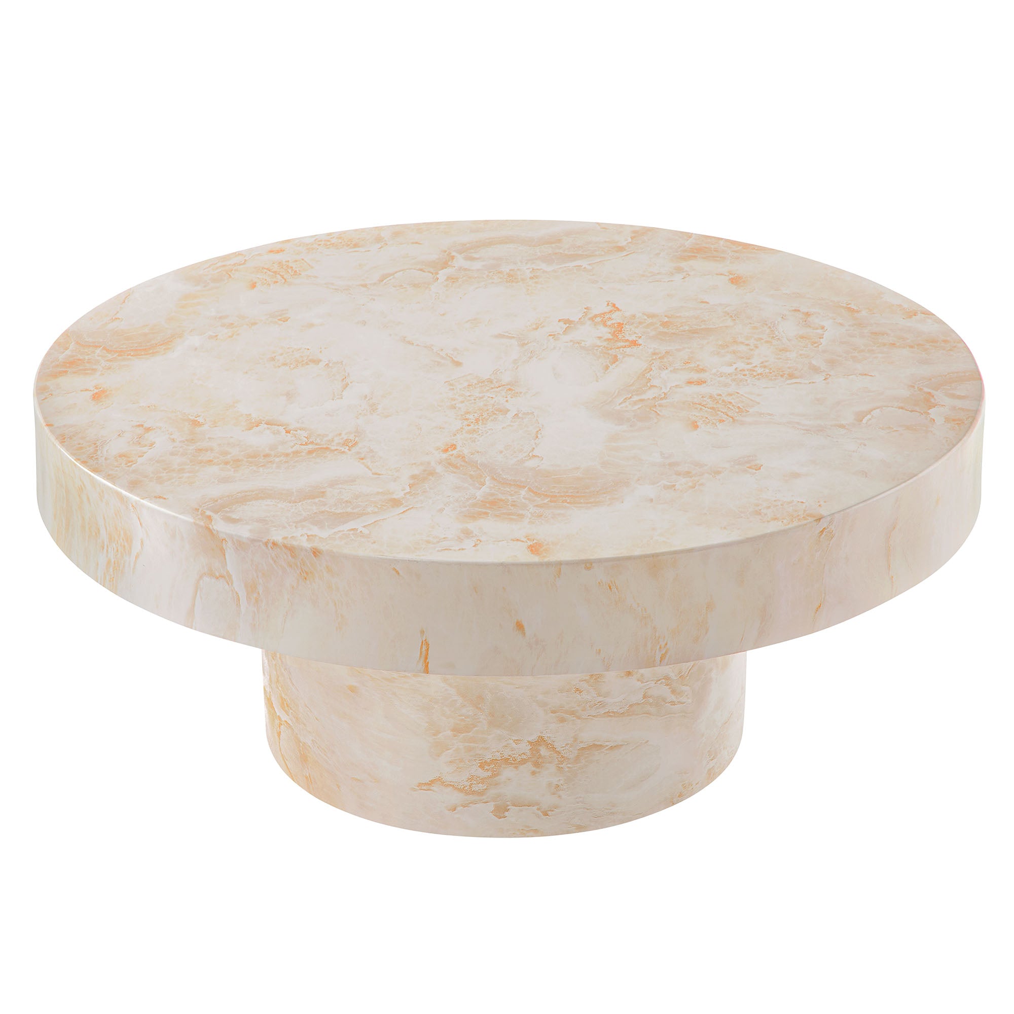 Modway Alora Indoor - Outdoor Patio Concrete Round Coffee Table