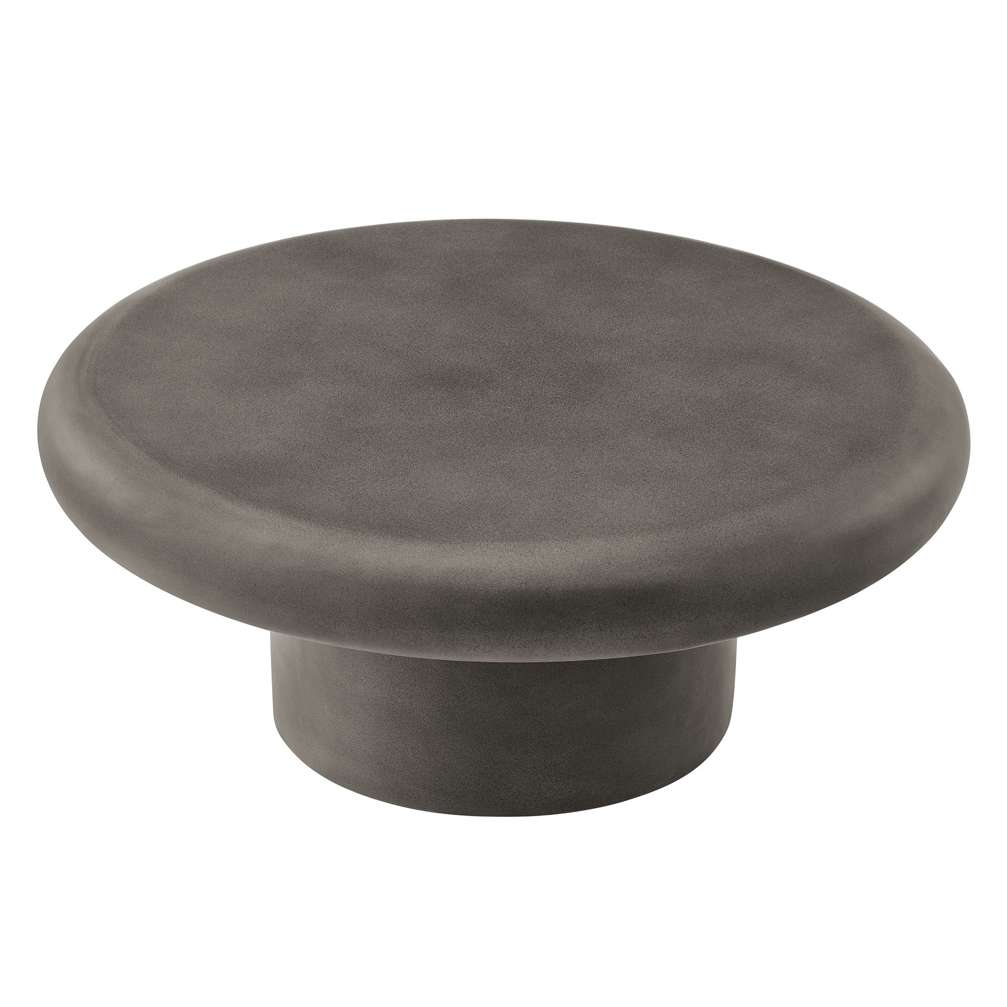 Modway Argos Indoor - Outdoor Patio Concrete Round Coffee Table