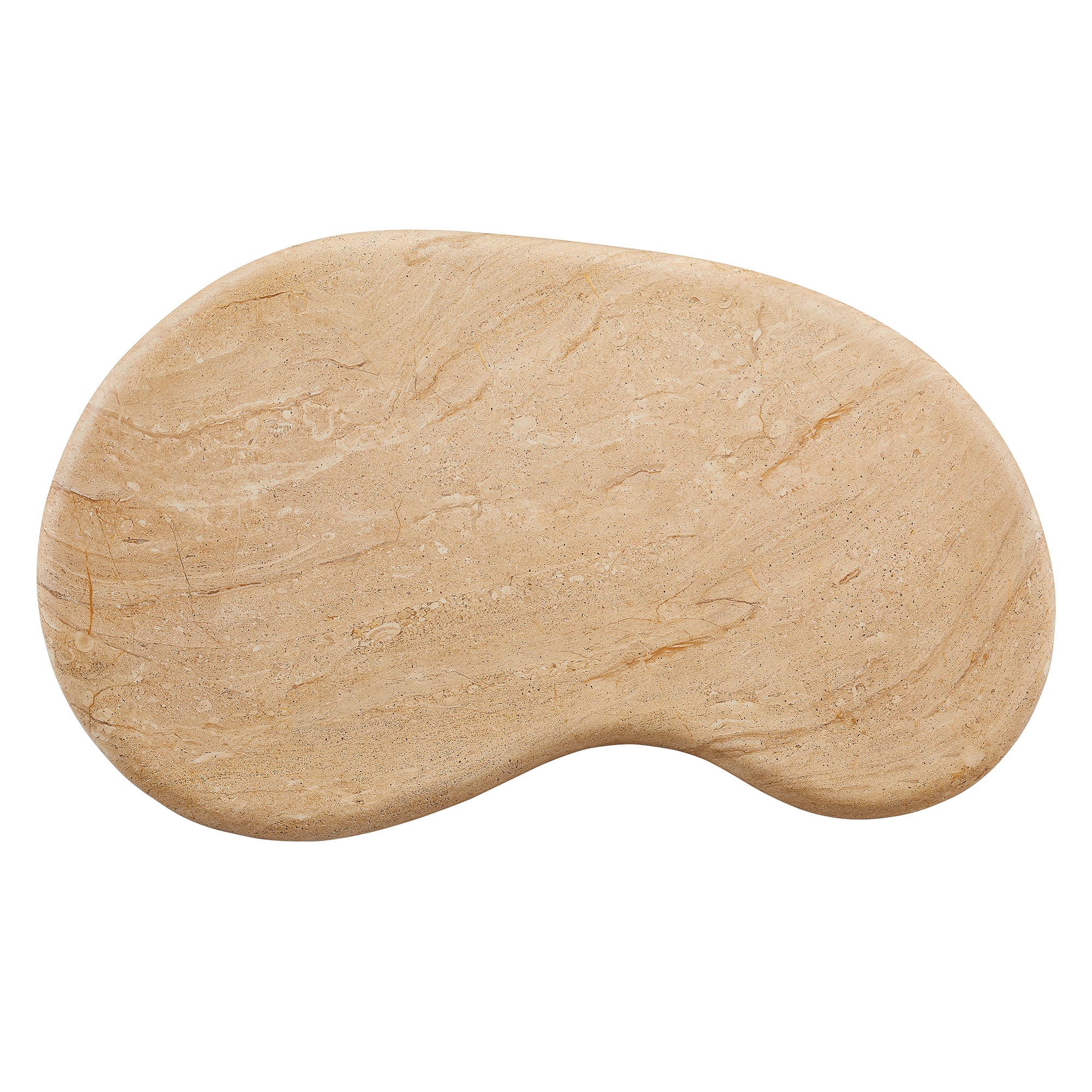Modway Elowen Indoor - Outdoor Patio Textured Faux Travertine Coffee Table
