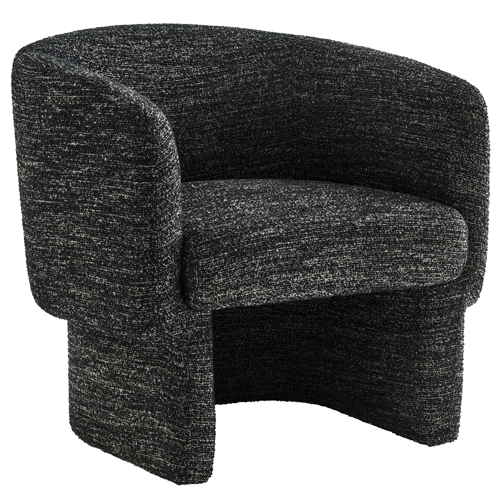 Modway Muse Boucle Fabric Barrel Accent Chair