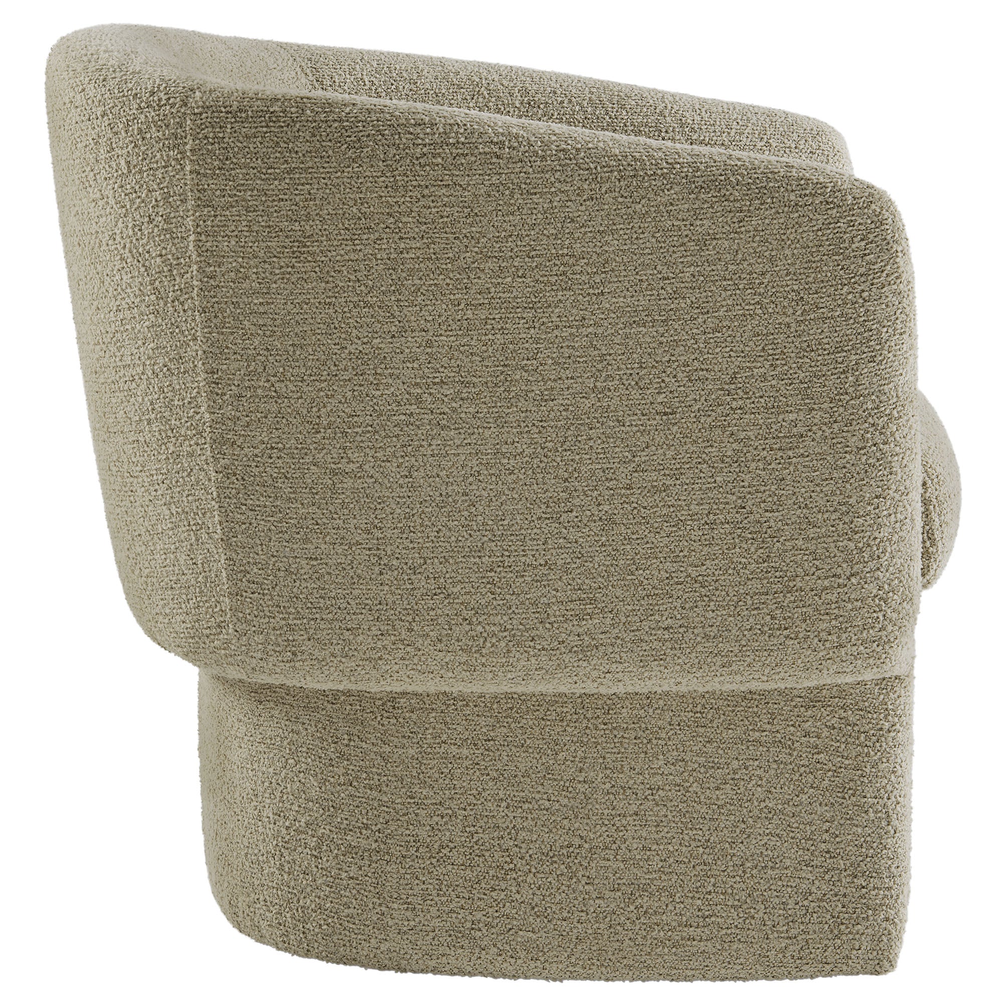 Modway Muse Boucle Fabric Barrel Accent Chair