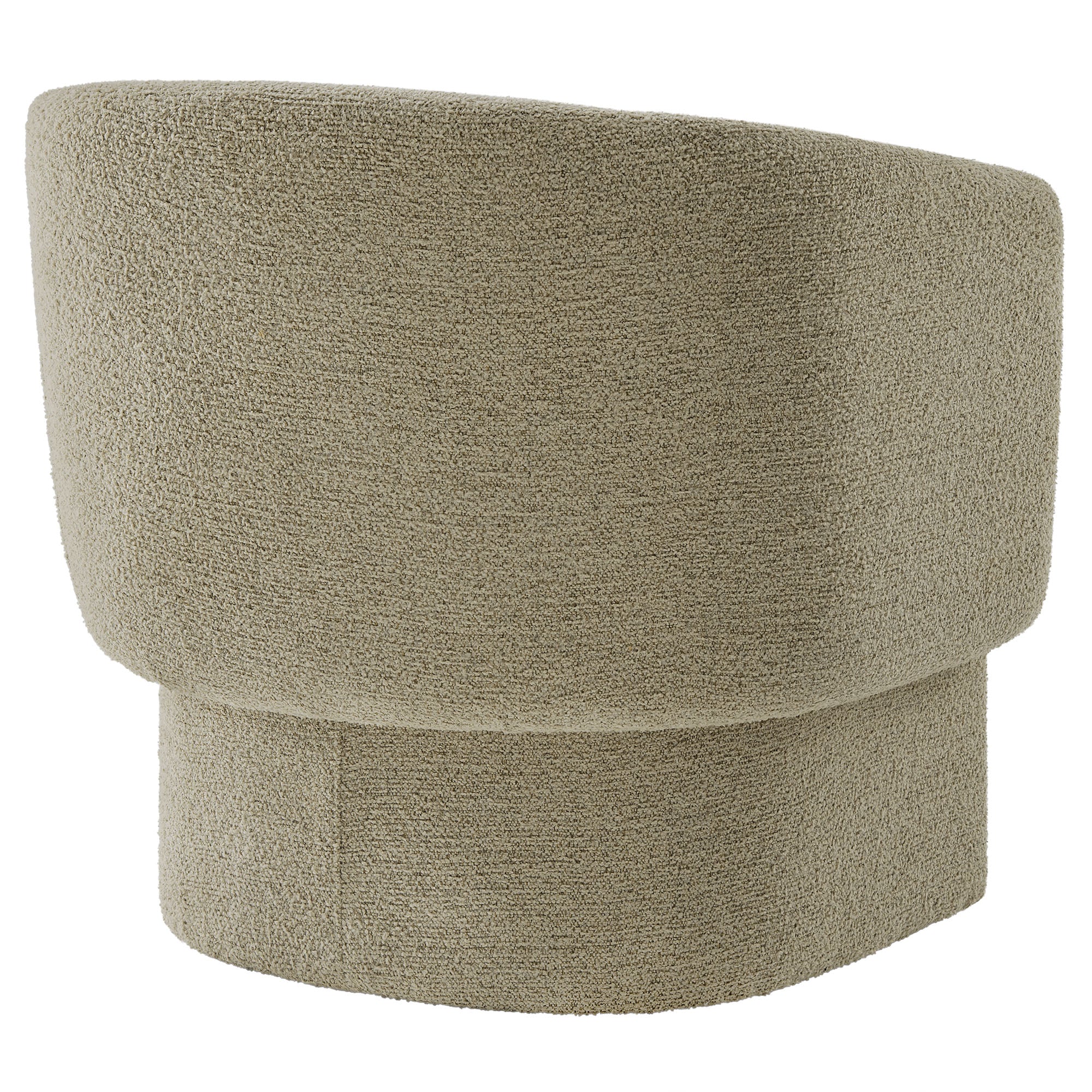 Modway Muse Boucle Fabric Barrel Accent Chair