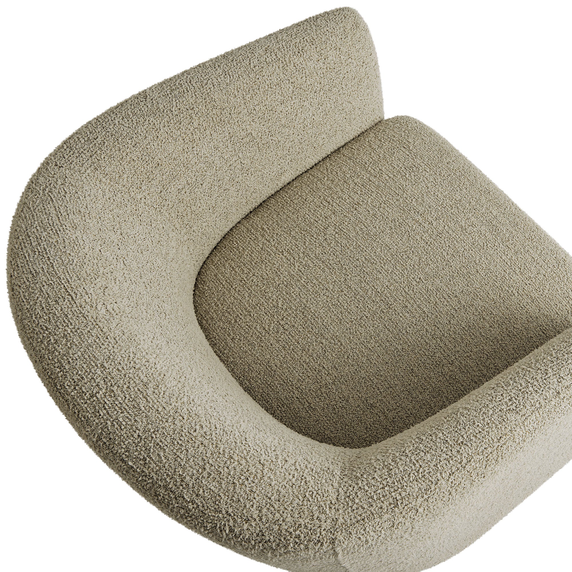 Modway Muse Boucle Fabric Barrel Accent Chair