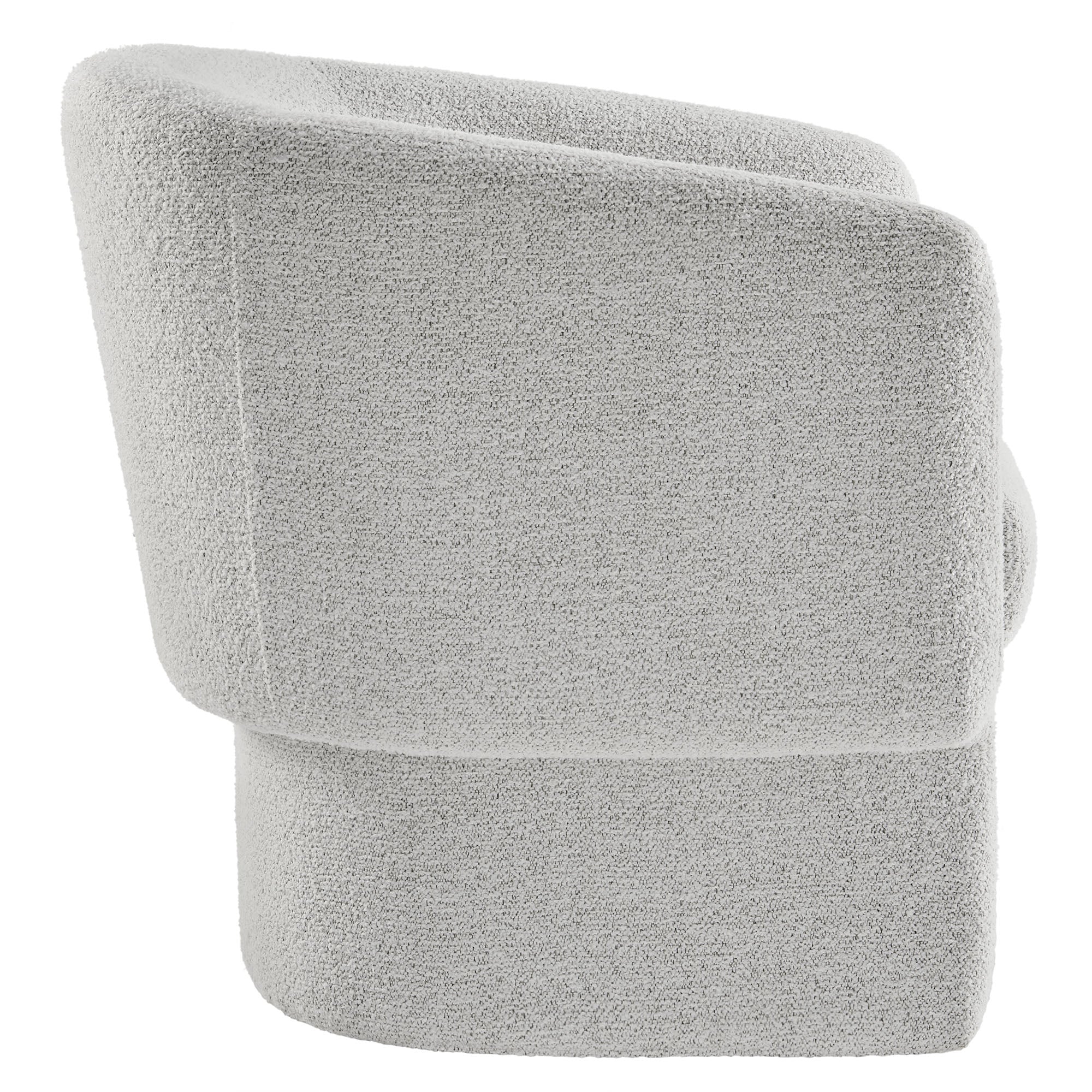 Modway Muse Boucle Fabric Barrel Accent Chair