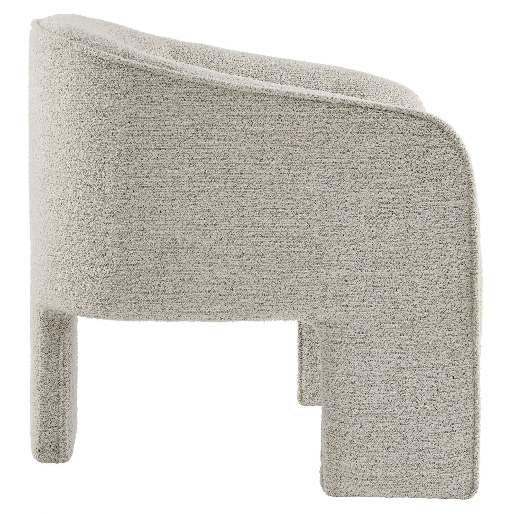 Modway Greer Boucle Fabric Upholstered Accent Armchair