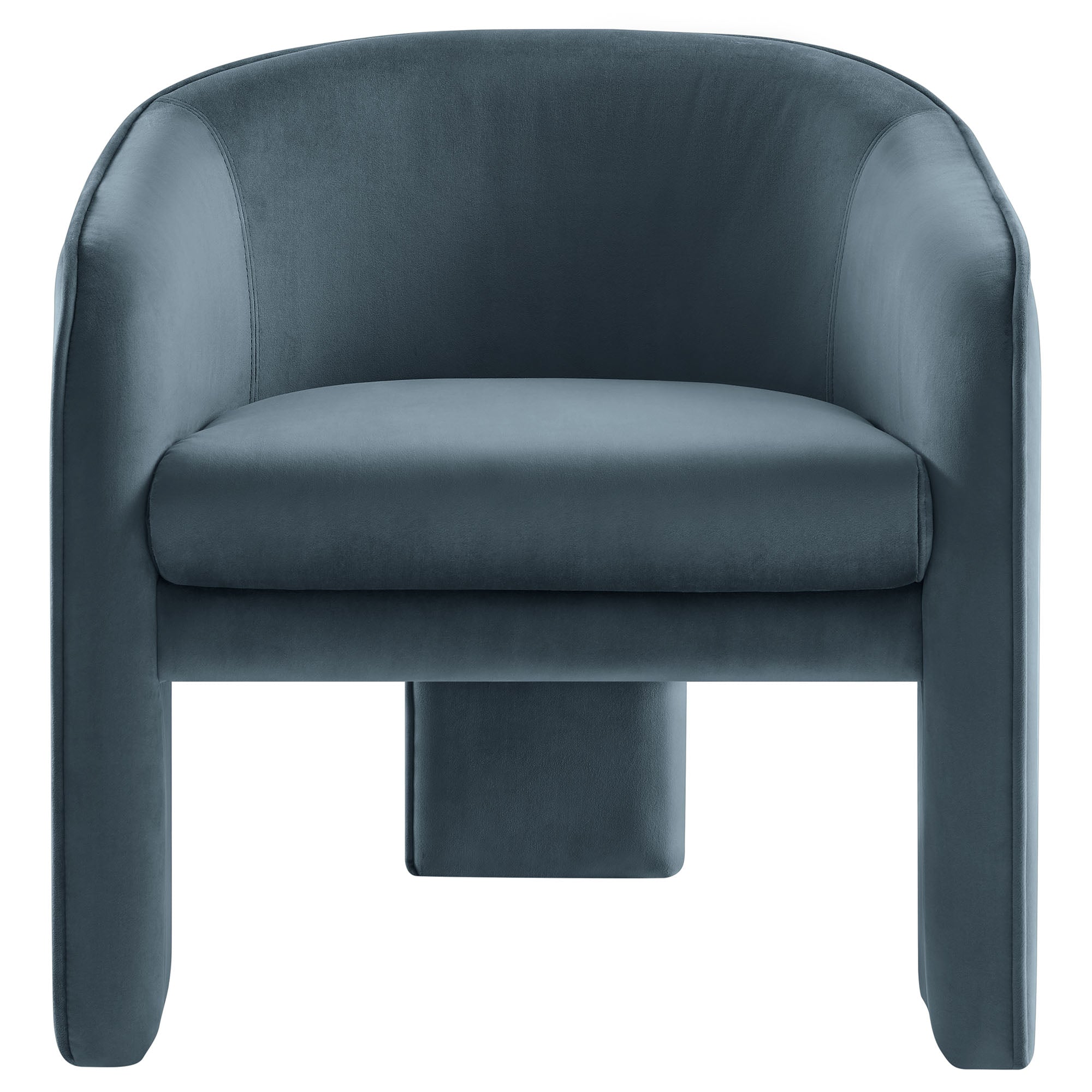 Modway Greer Performance Velvet Upholstered Accent Armchair