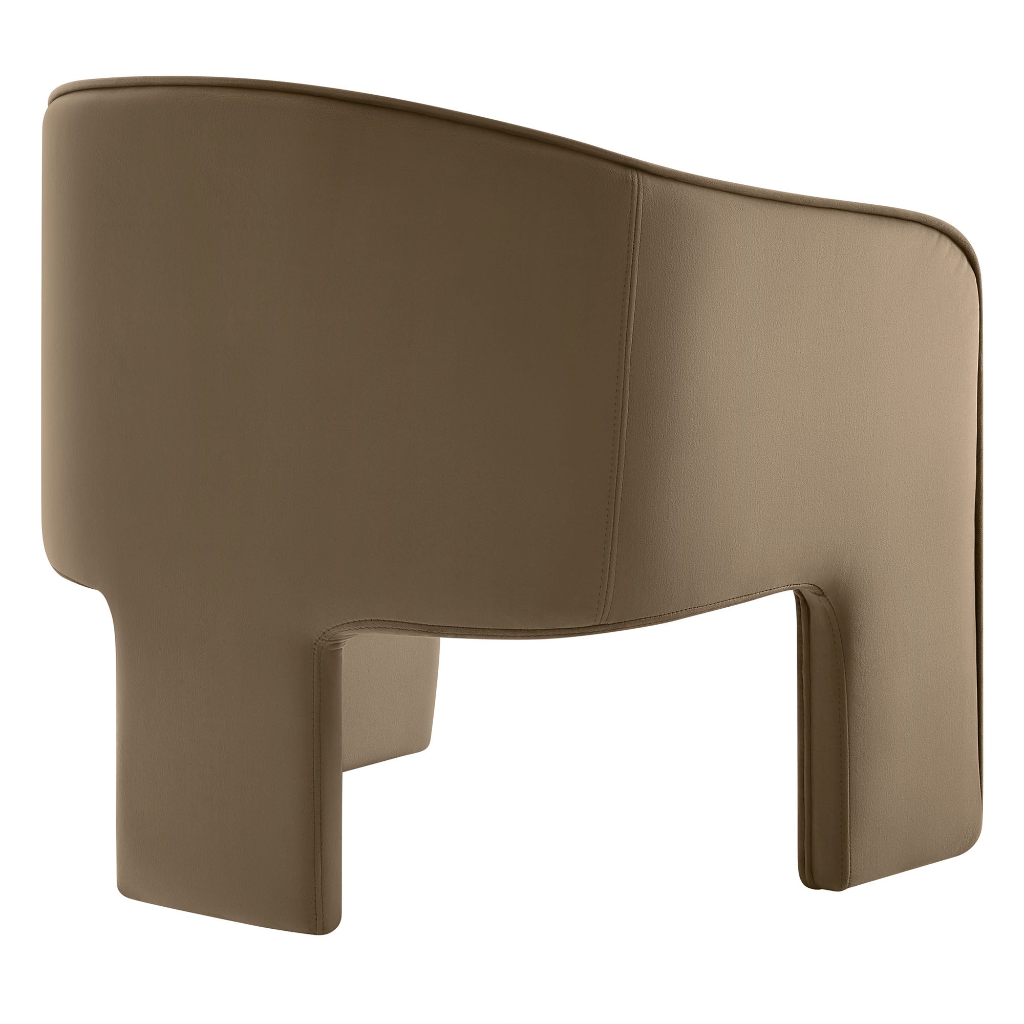 Modway Greer Performance Velvet Upholstered Accent Armchair