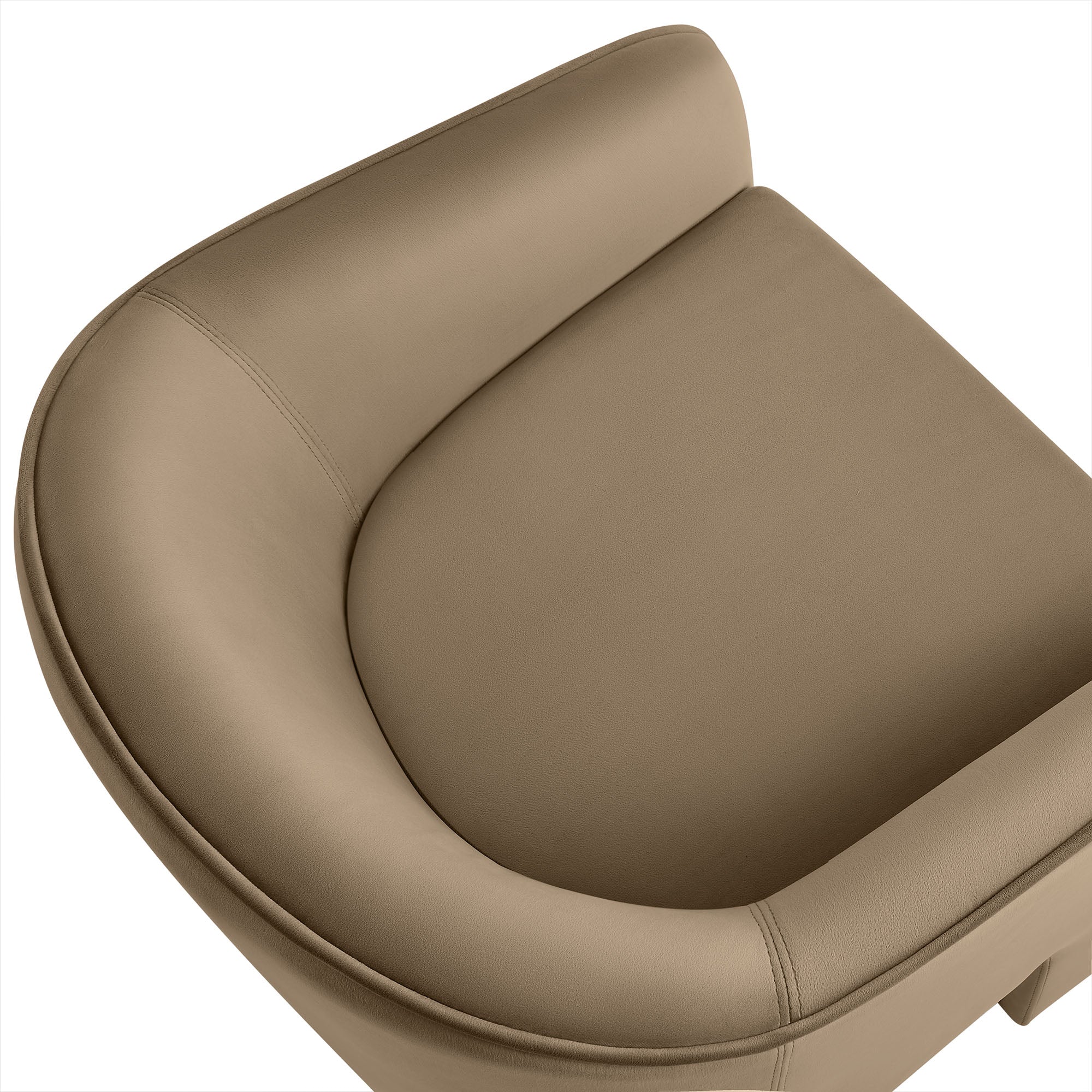 Modway Greer Performance Velvet Upholstered Accent Armchair