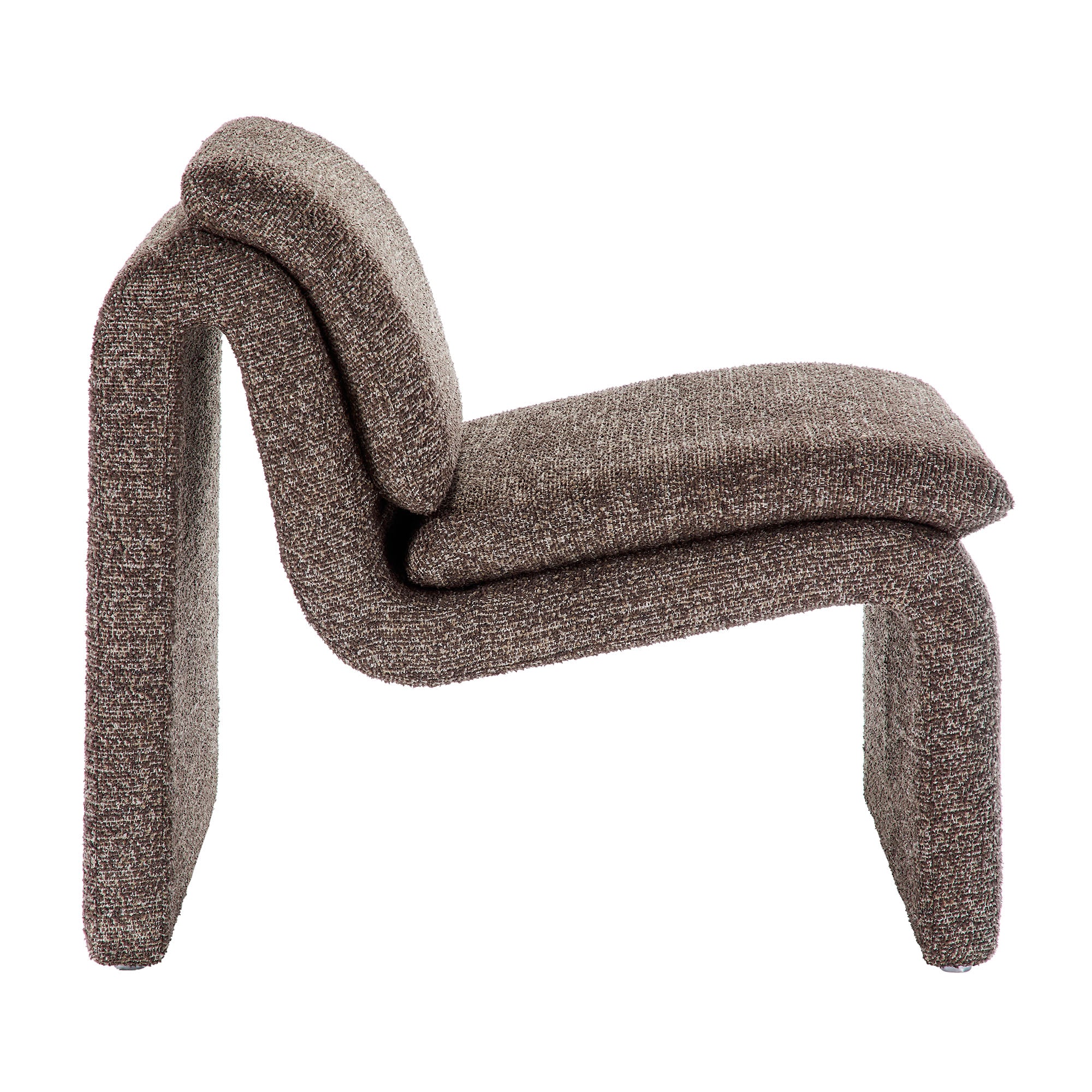 Modway Dune Boucle Upholstered Armless Accent Chair
