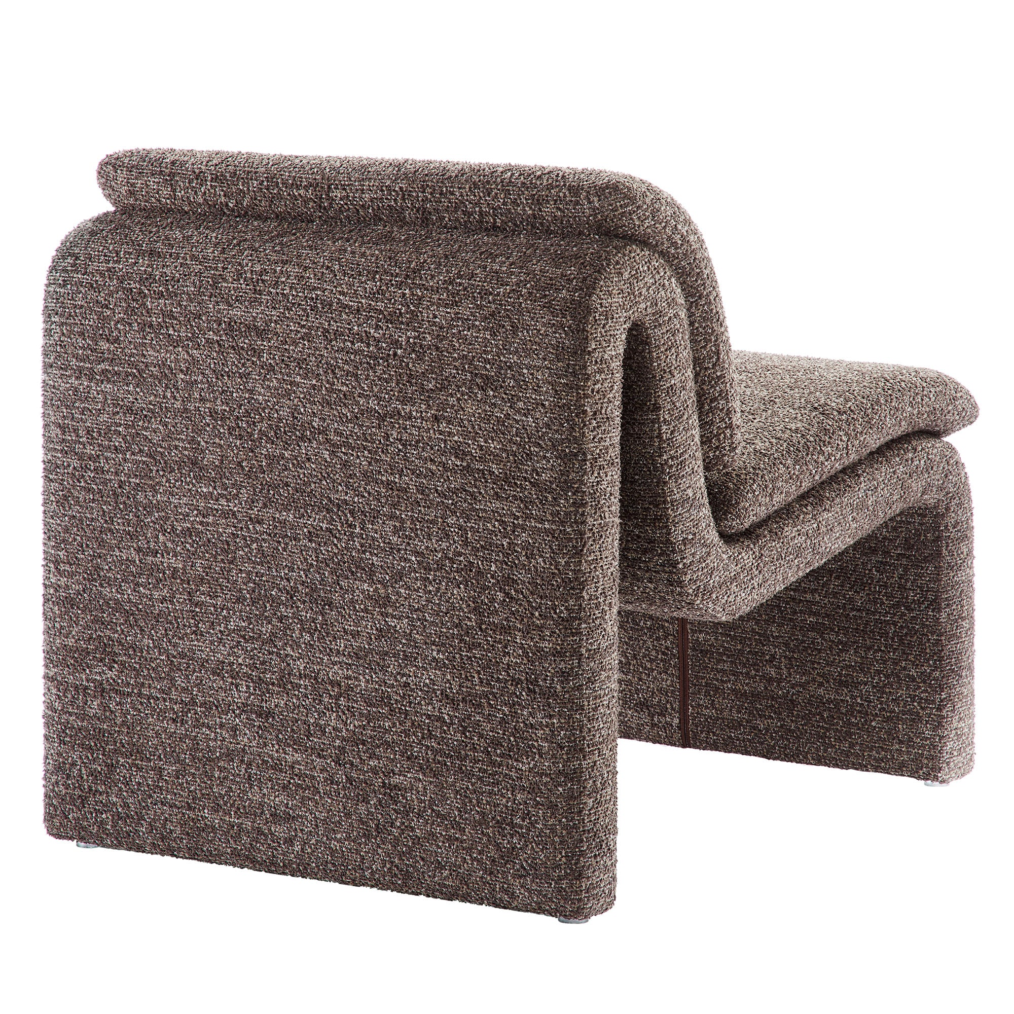 Modway Dune Boucle Upholstered Armless Accent Chair