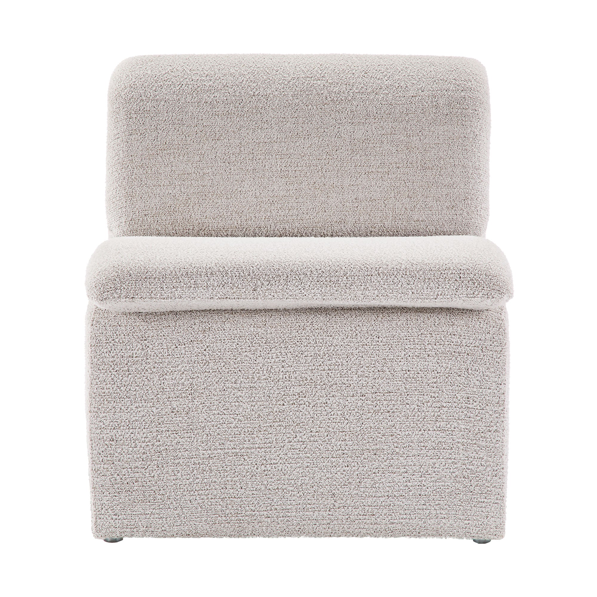 Modway Dune Boucle Upholstered Armless Accent Chair