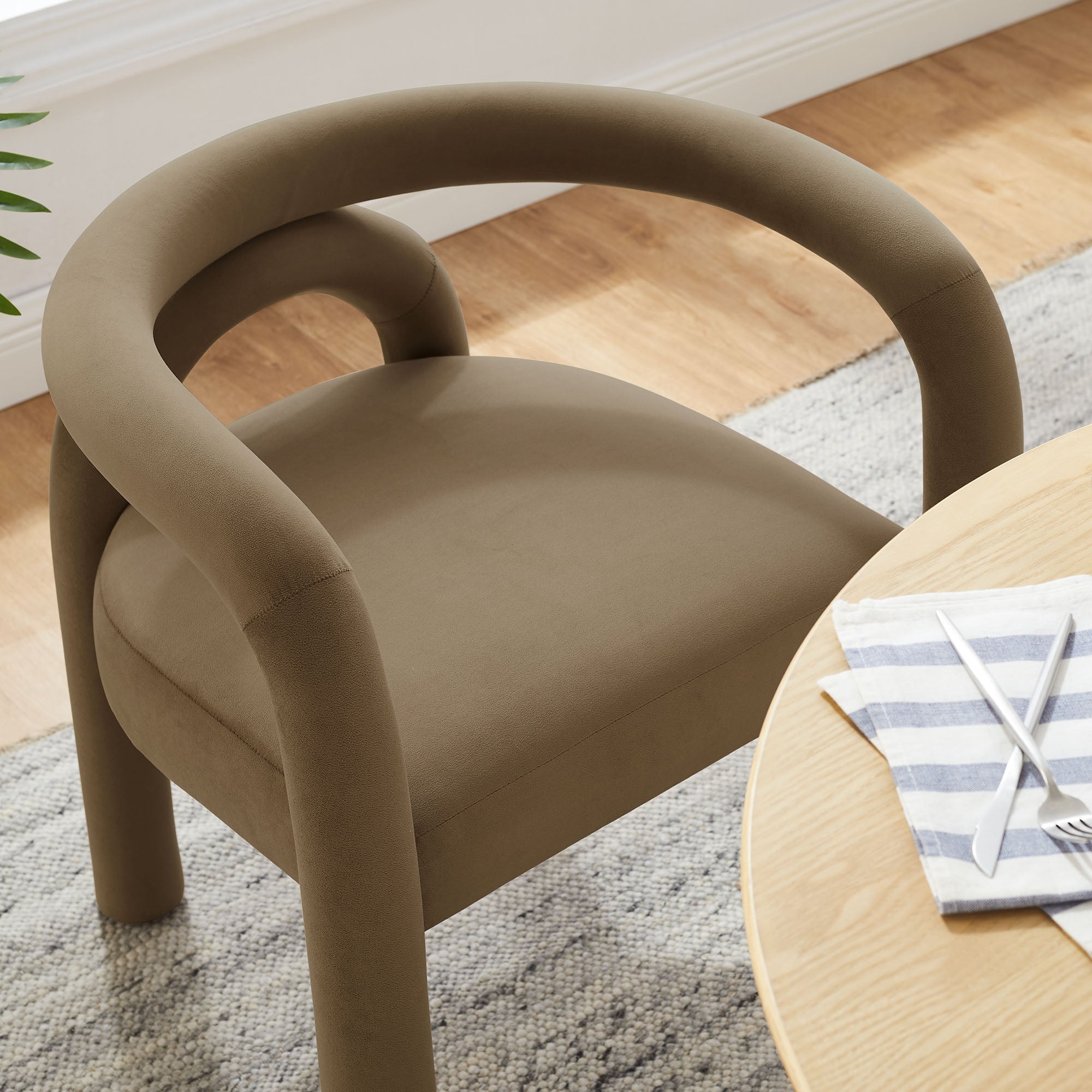Modway Astrid Performance Velvet Dining Chair