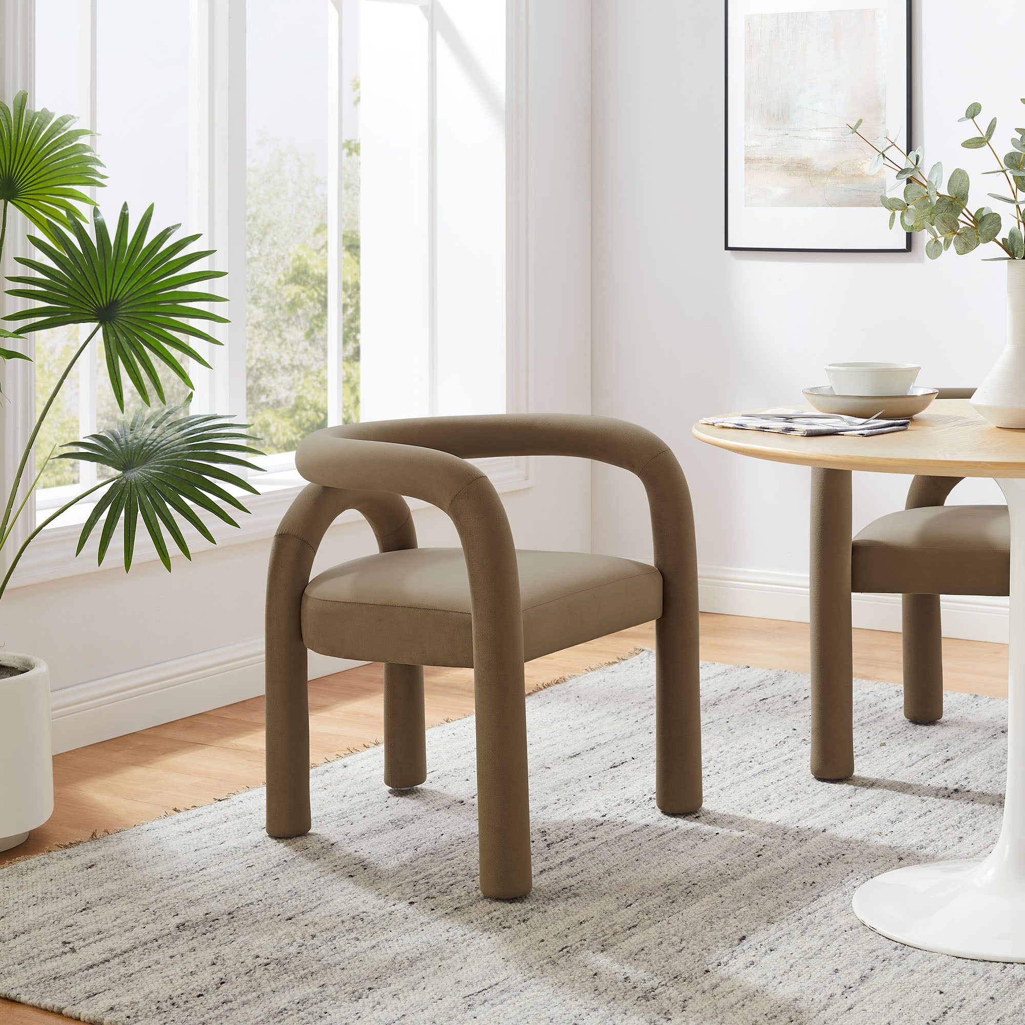 Modway Astrid Performance Velvet Dining Chair