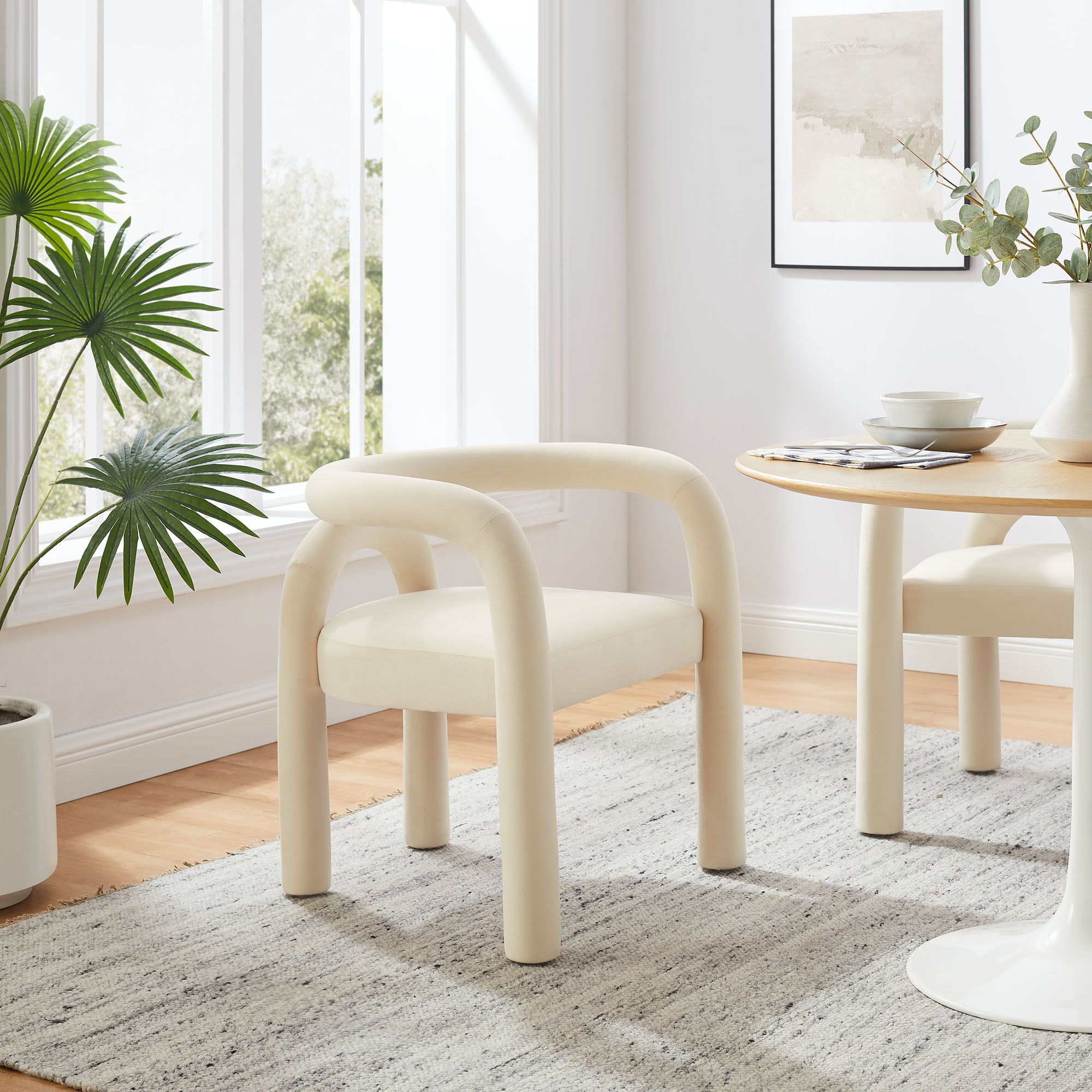 Modway Astrid Performance Velvet Dining Chair