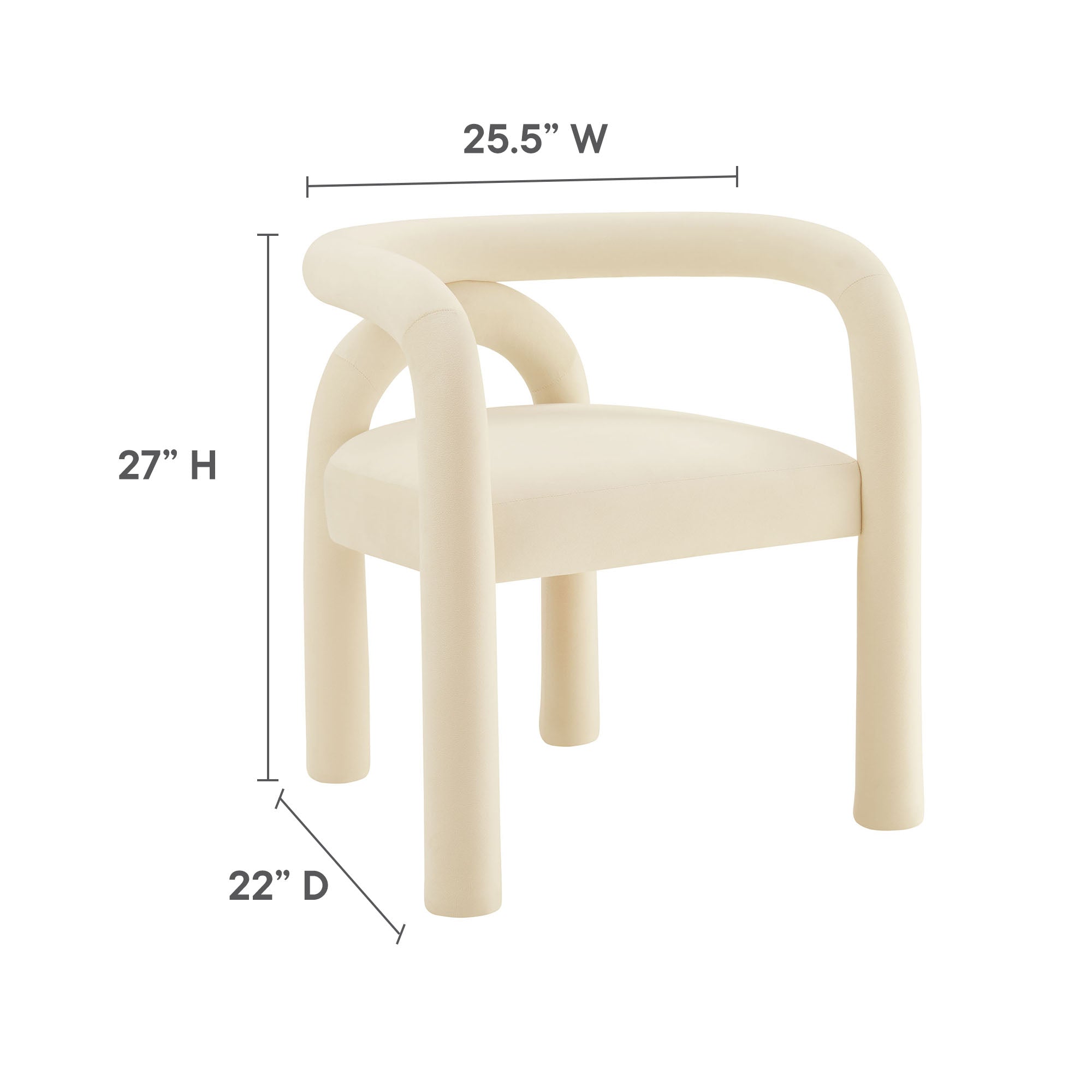 Modway Astrid Performance Velvet Dining Chair