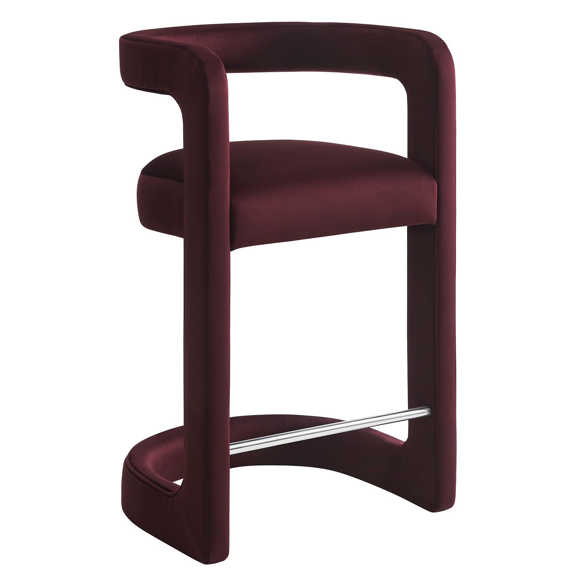 Modway Winslow Performance Velvet Counter Stool