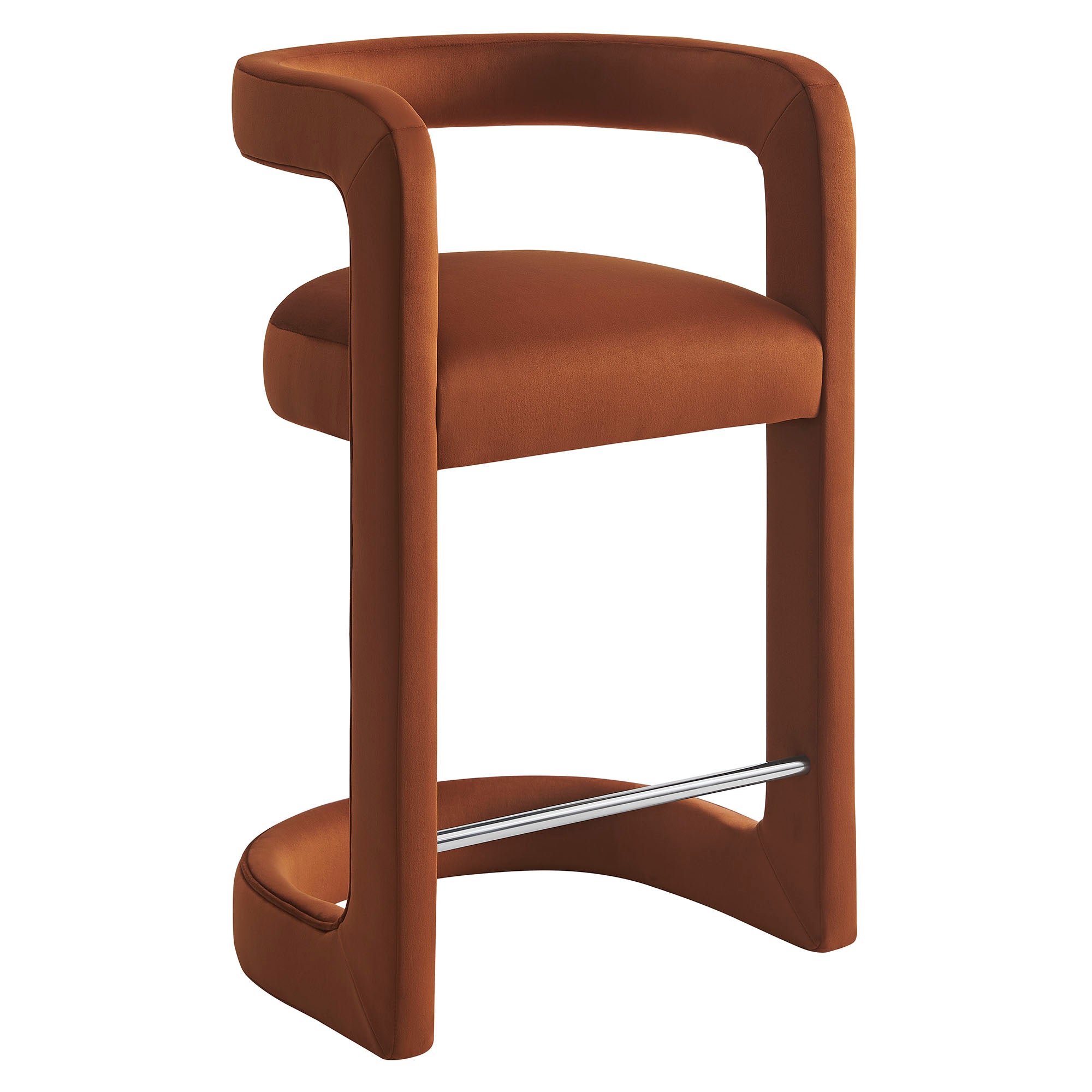 Modway Winslow Performance Velvet Counter Stool