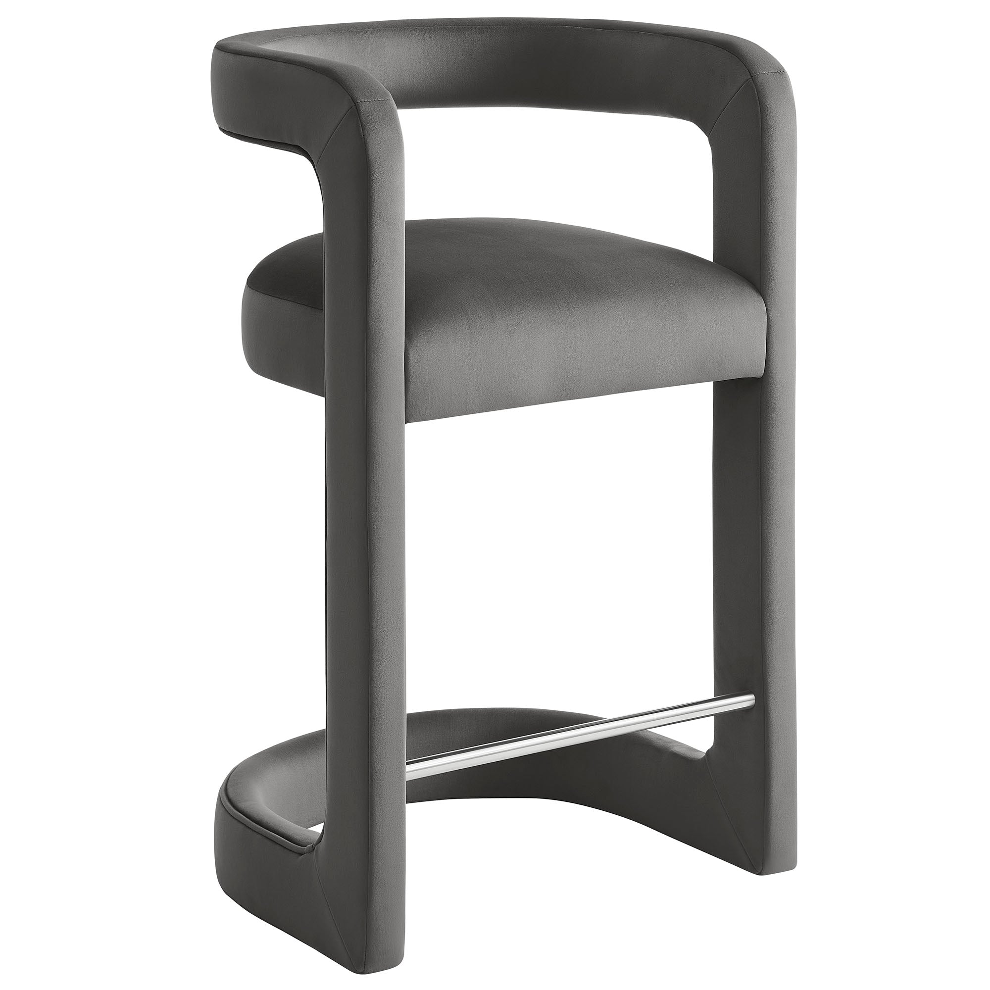 Modway Winslow Performance Velvet Counter Stool