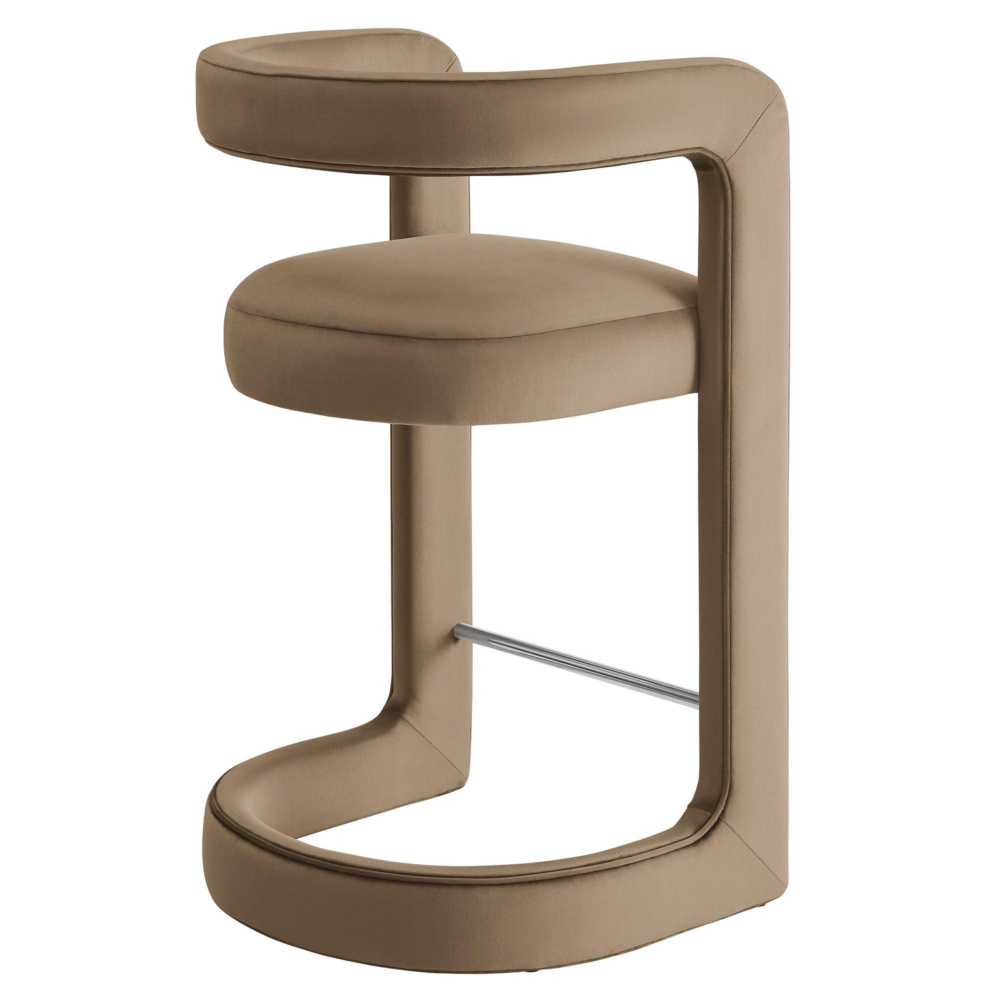 Modway Winslow Performance Velvet Counter Stool